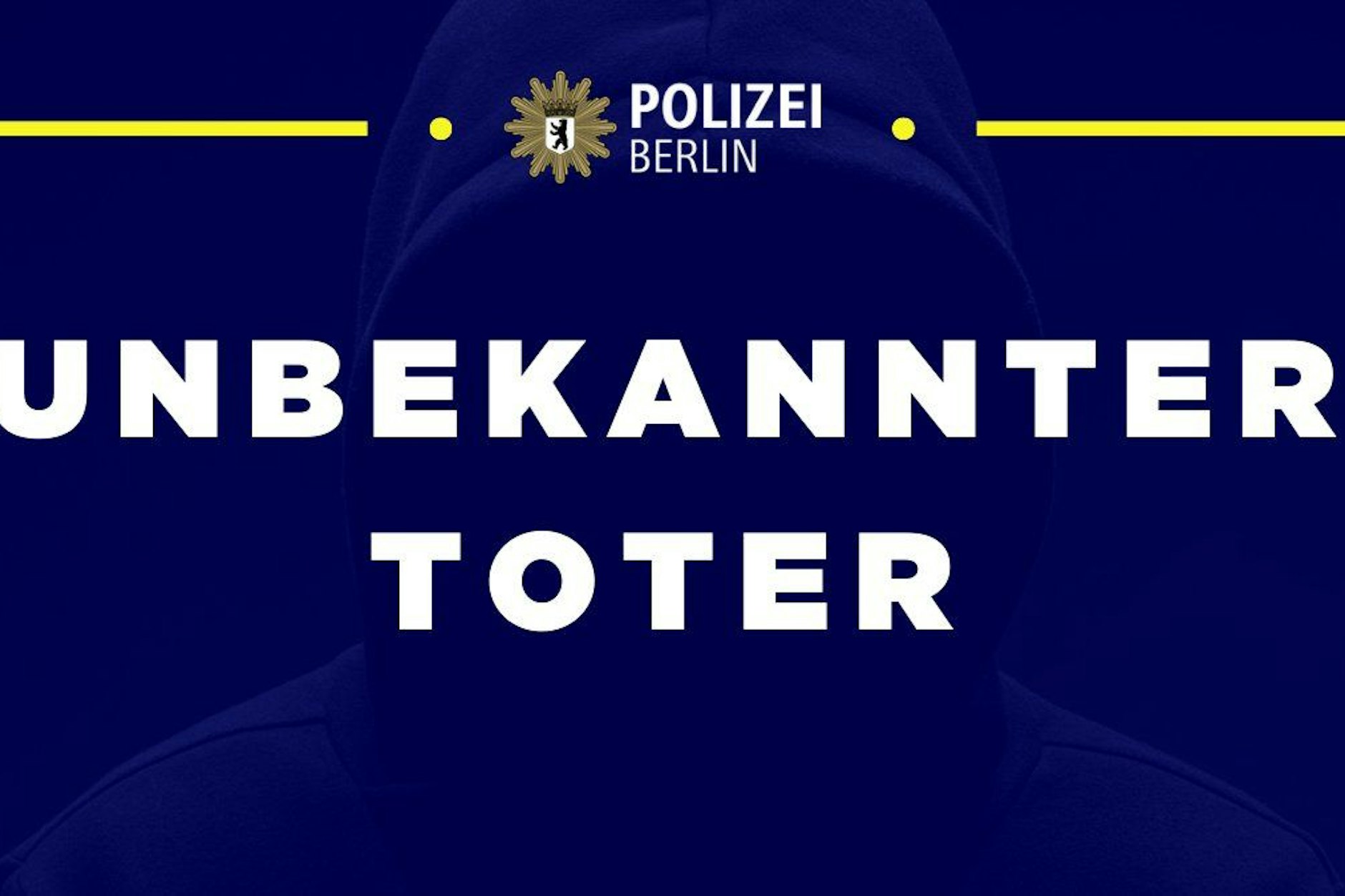 An der Insel Schwanenwerder wurde Ende letzten Jahres in der Havel ein Toter aufgefunden. Der Mann konnte bislang nicht identifiziert werden. Wer kennt den Mann?