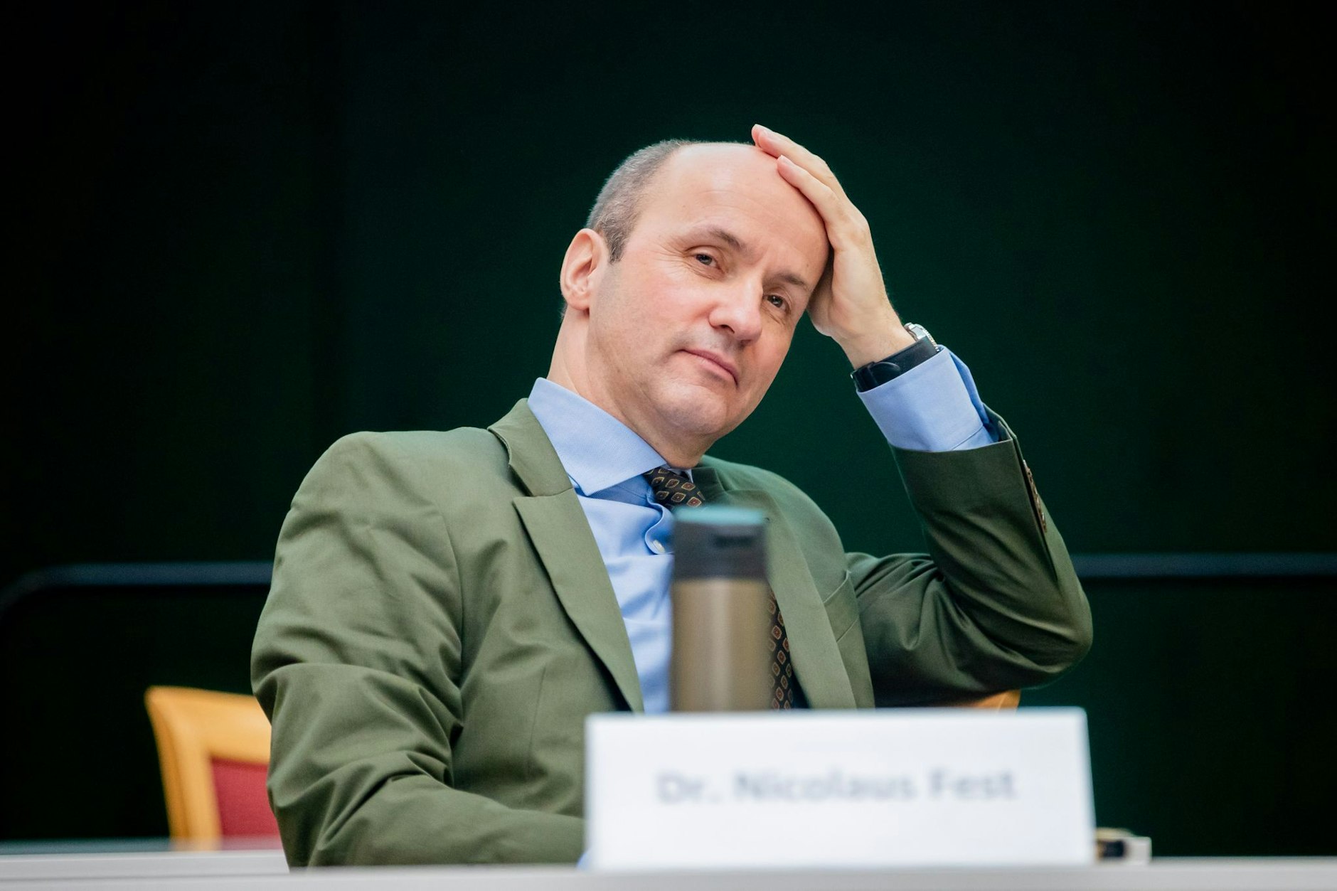 Nicolaus Fest war zwischen Januar 2020 und März 2021 Vorsitzender des Notvorstands der AfD Berlin.