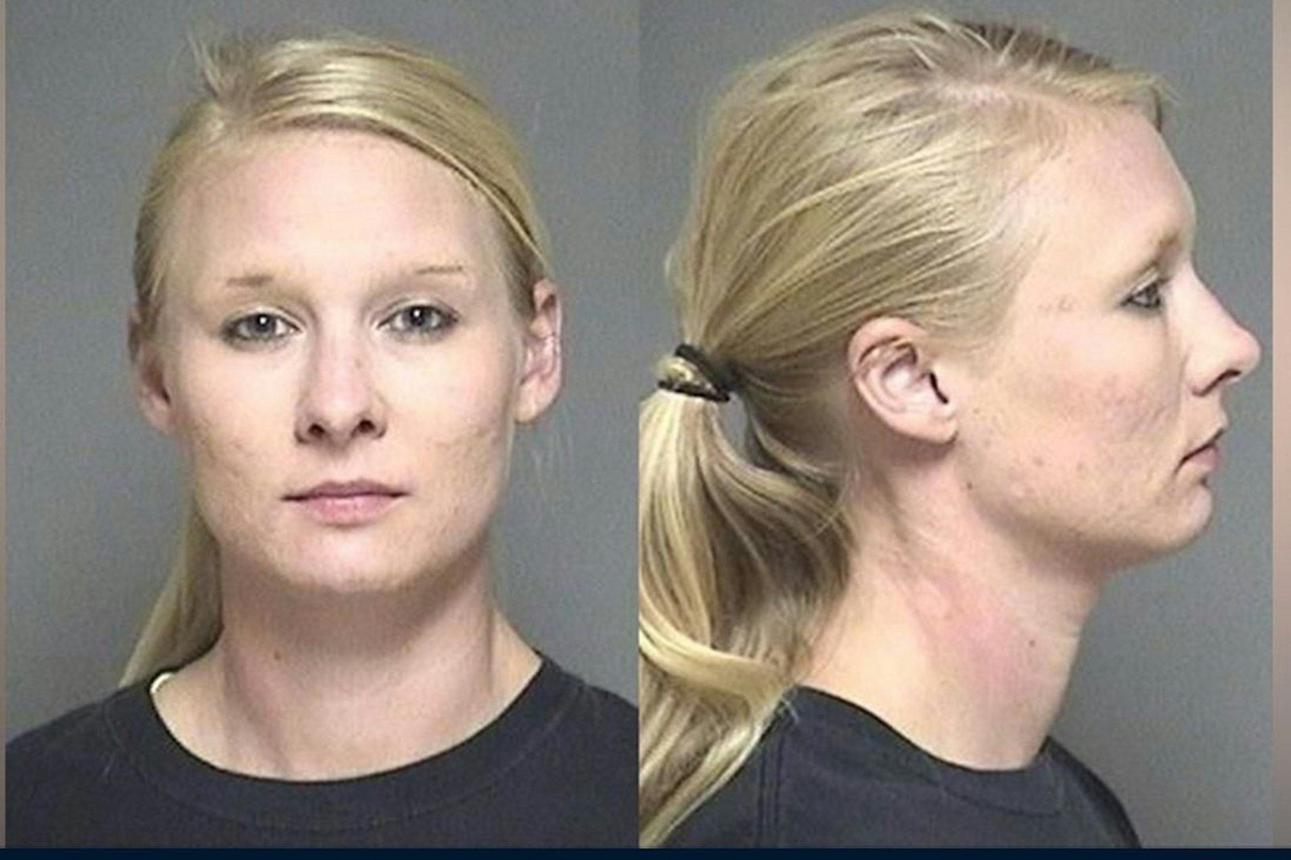 Polizeifoto von Samantha Jo Petersen, sie soll den tödlichen Unfall verursacht haben.