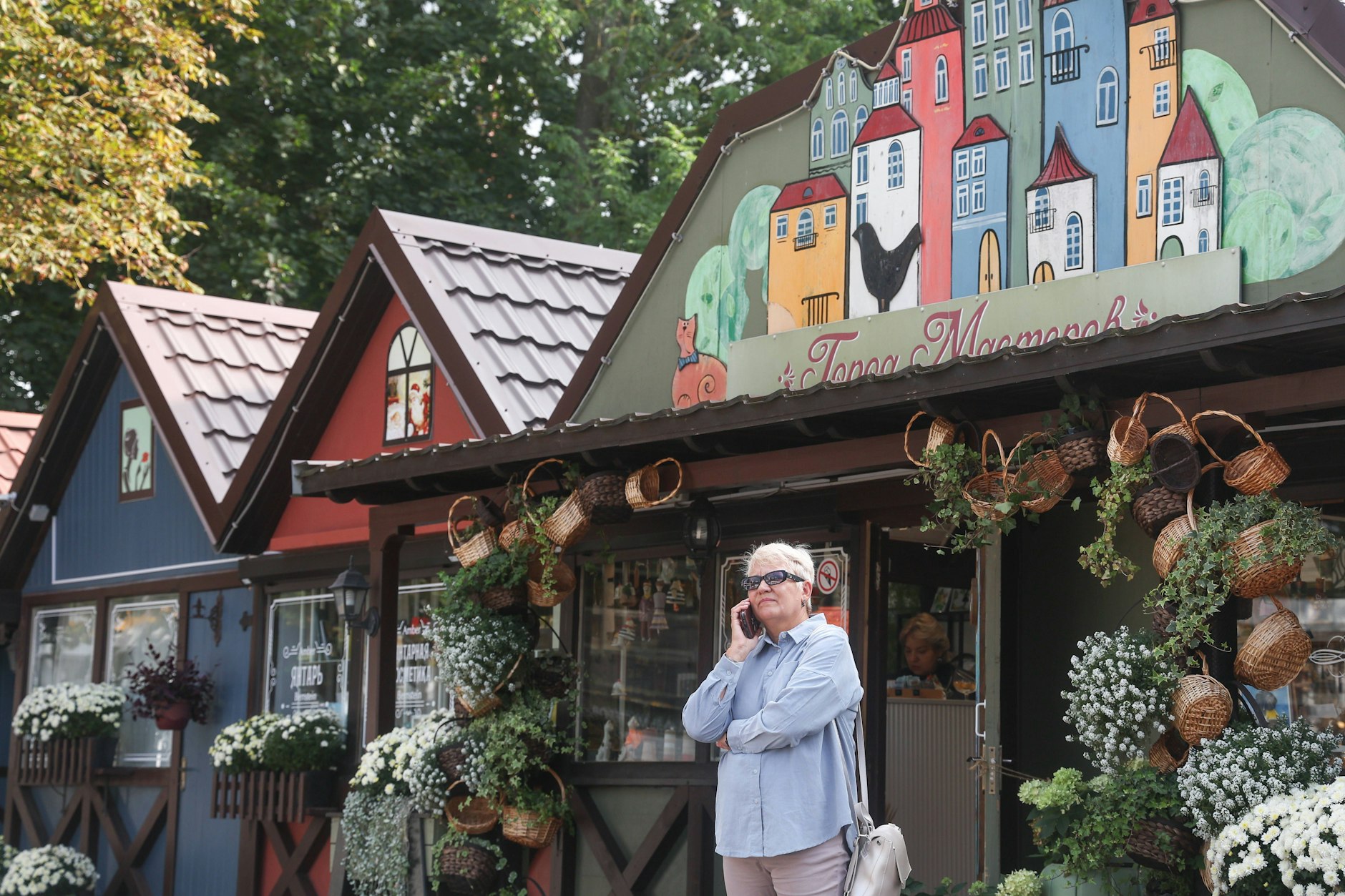 Läden in Kaliningrad: Visa-Karte wird hier nicht akzeptiert.