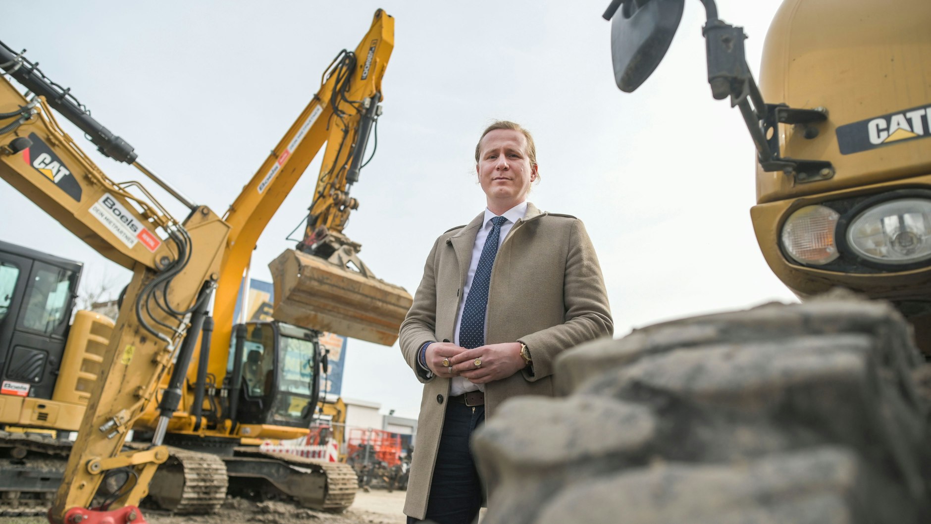 Am 17. März vor einem Jahr war Kevin Hönicke (SPD) noch als Baustadtrat in Lichtenberg unterwegs.