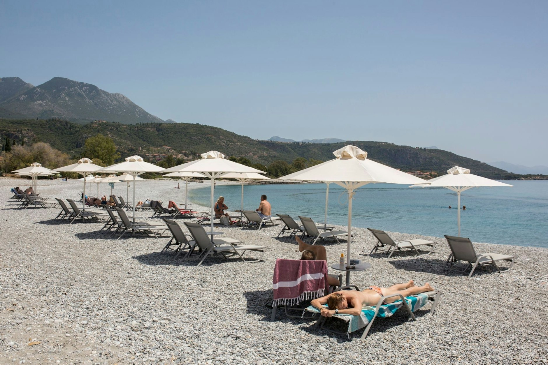 ARCHIV - Der klassische Badeurlaub ist bei deutschen Touristen besonders beliebt.  