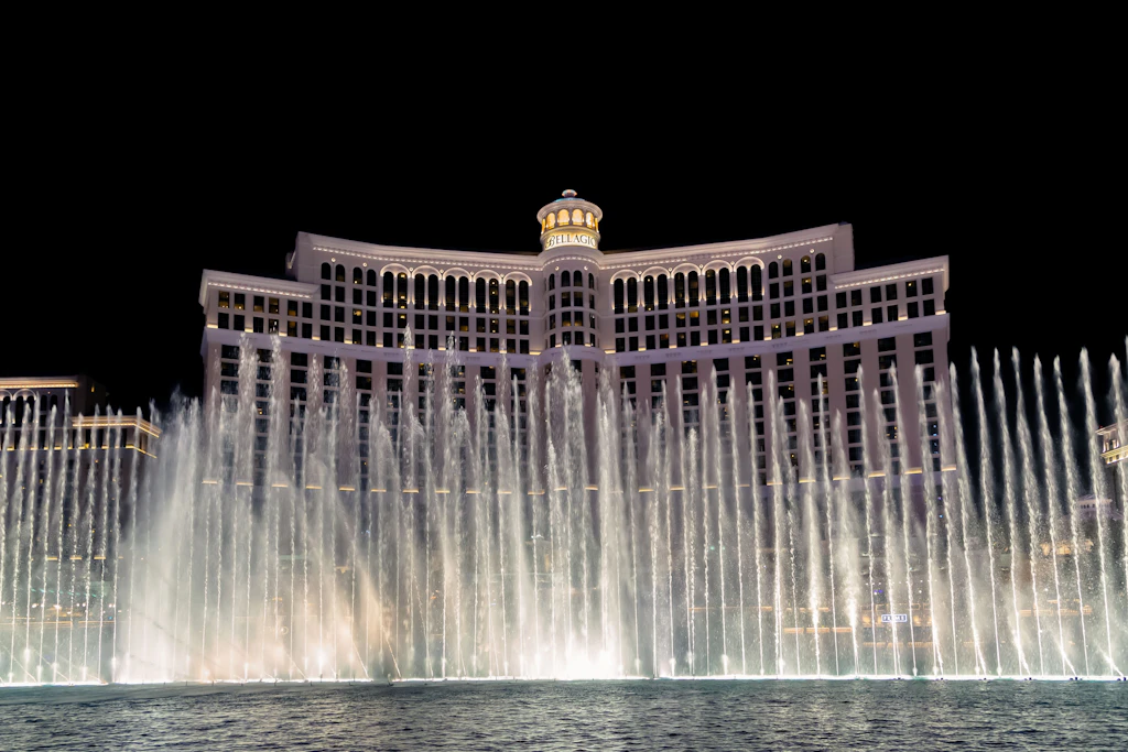 Kleiner Vogel legt Wasser-Show in Las Vegas lahm