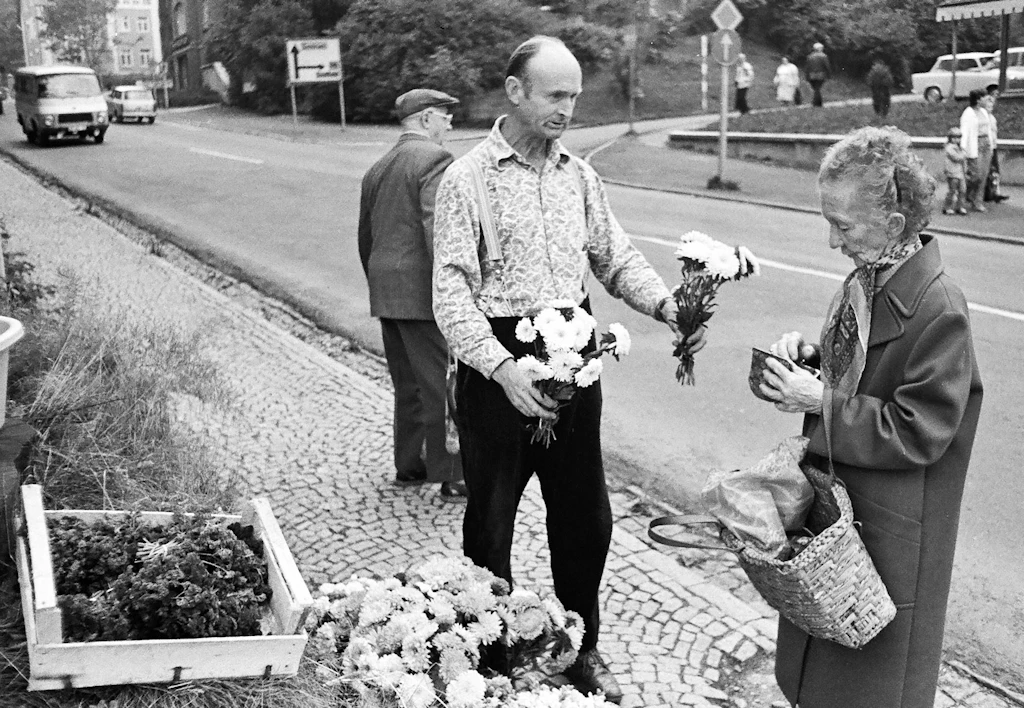 Erinnerungen an eine Zeit, als Blumen noch Bück... äh... Pflückware waren