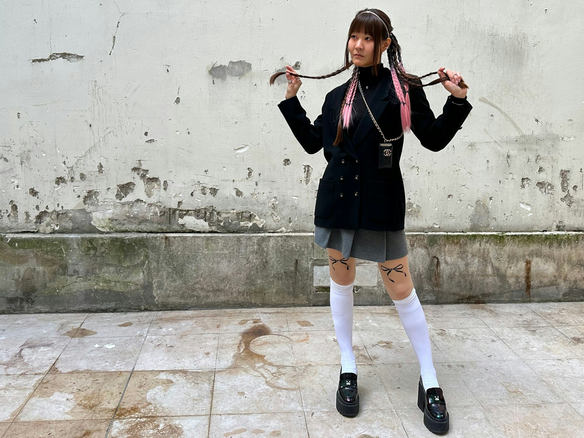 Eine Anime-Prinzessin in Paris