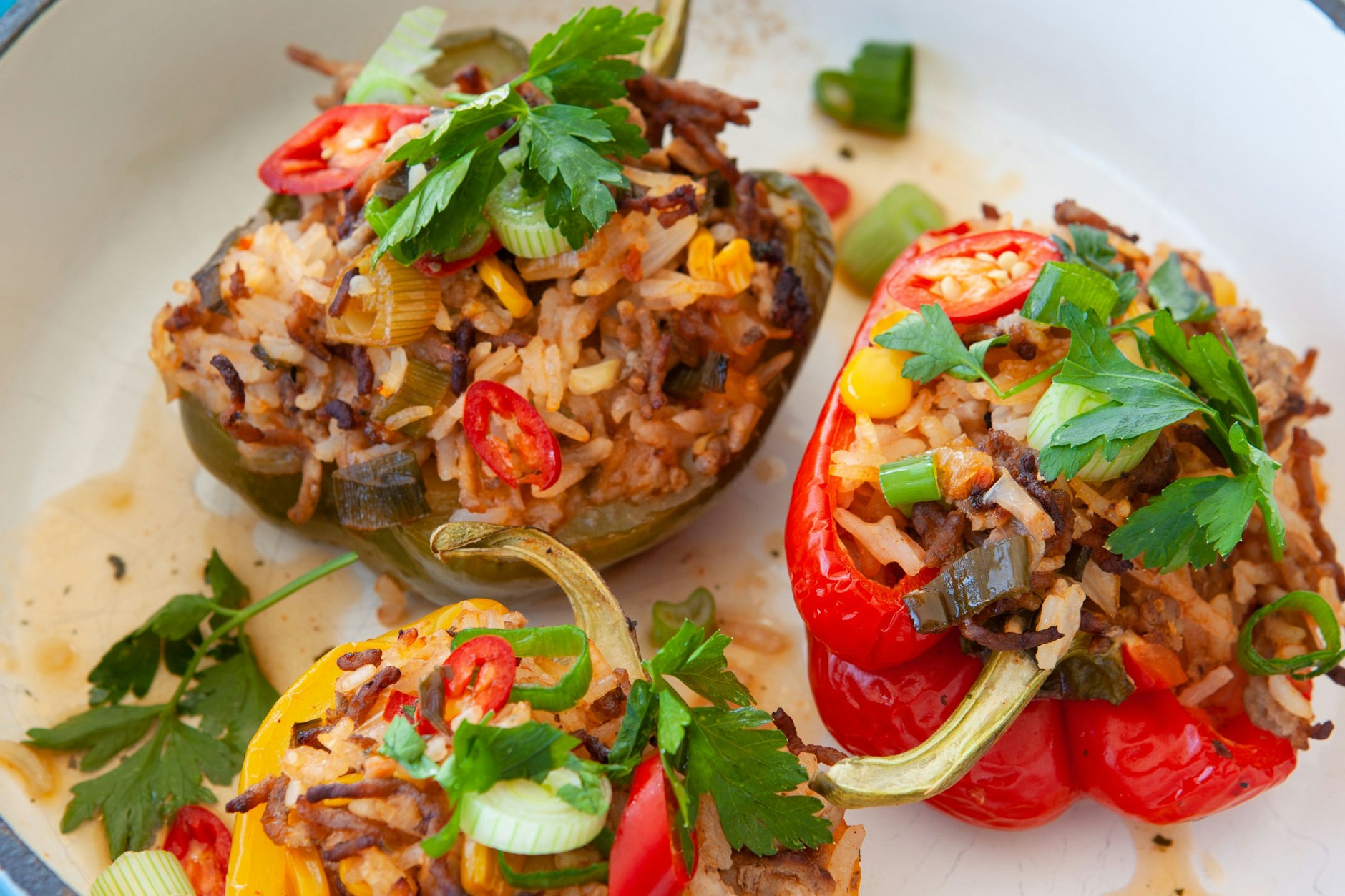 Omas gefüllte Paprikaschoten - einfach zu machen und so lecker!