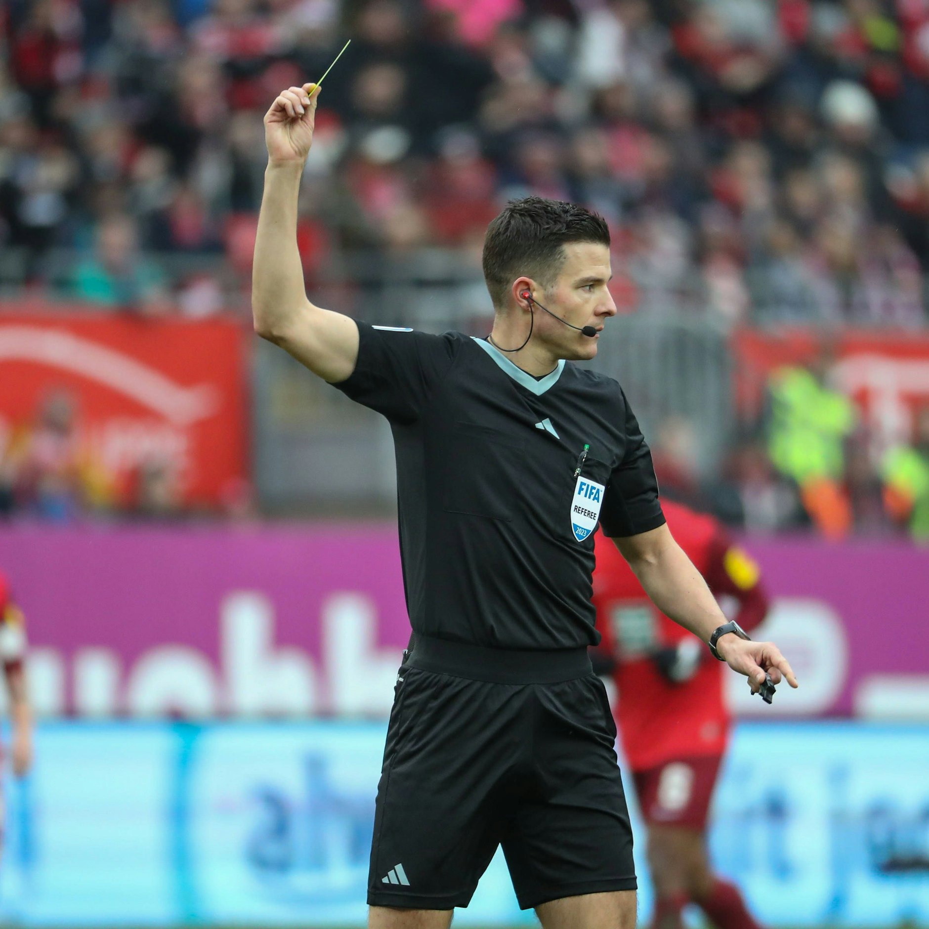 Fifa-Schiri Harm Osmers pfiff in dieser Saison bisher zwei Hertha-Spiele, beide gewannen die Blau-Weißen auswärts mit 2:1.