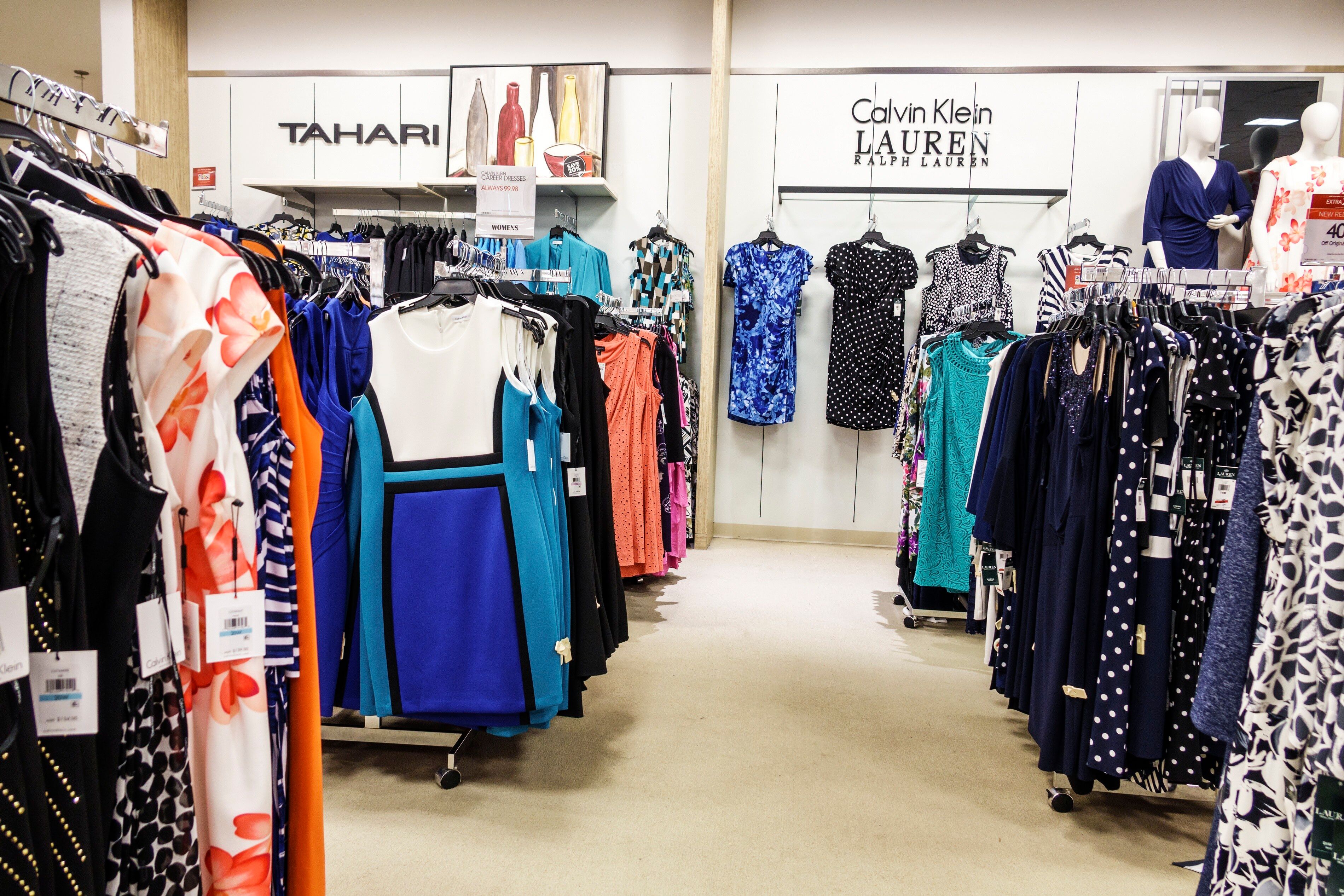 Holla, dieses eine blaue Kleid ...