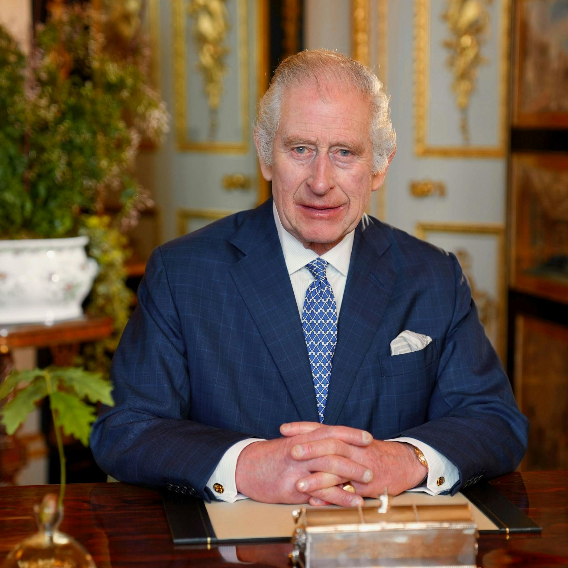 Ein aktuelles Foto von King Charles nach Bekanntwerden seiner Krebserkrankung.