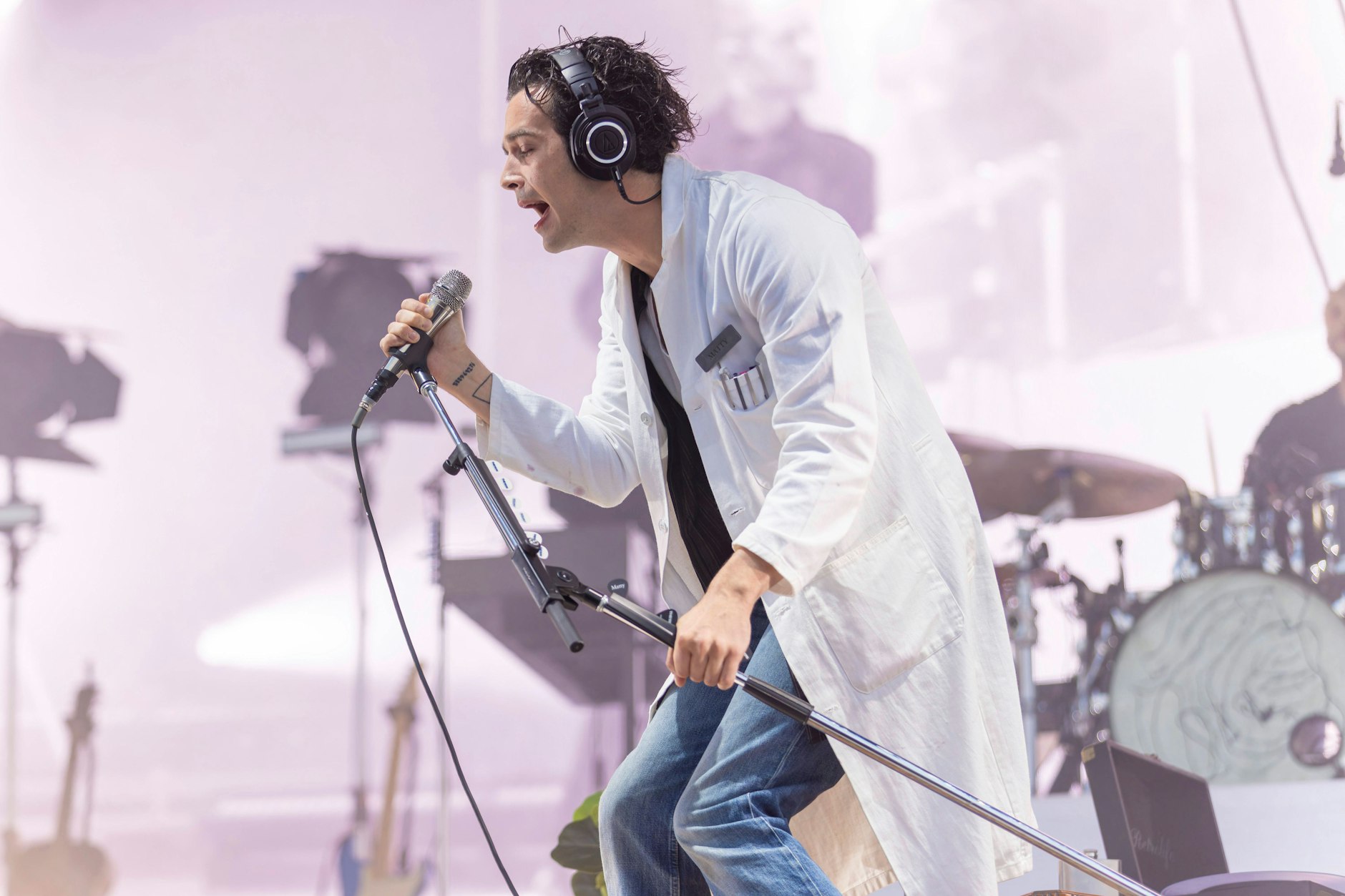 Matt Healy von The 1975, hier beim Parklife Festival 2023 in Manchester