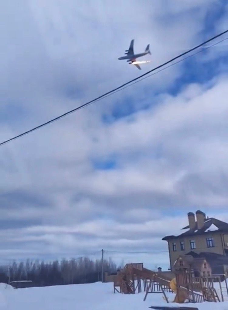 Image - Transportflugzeug in Russland abgestürzt