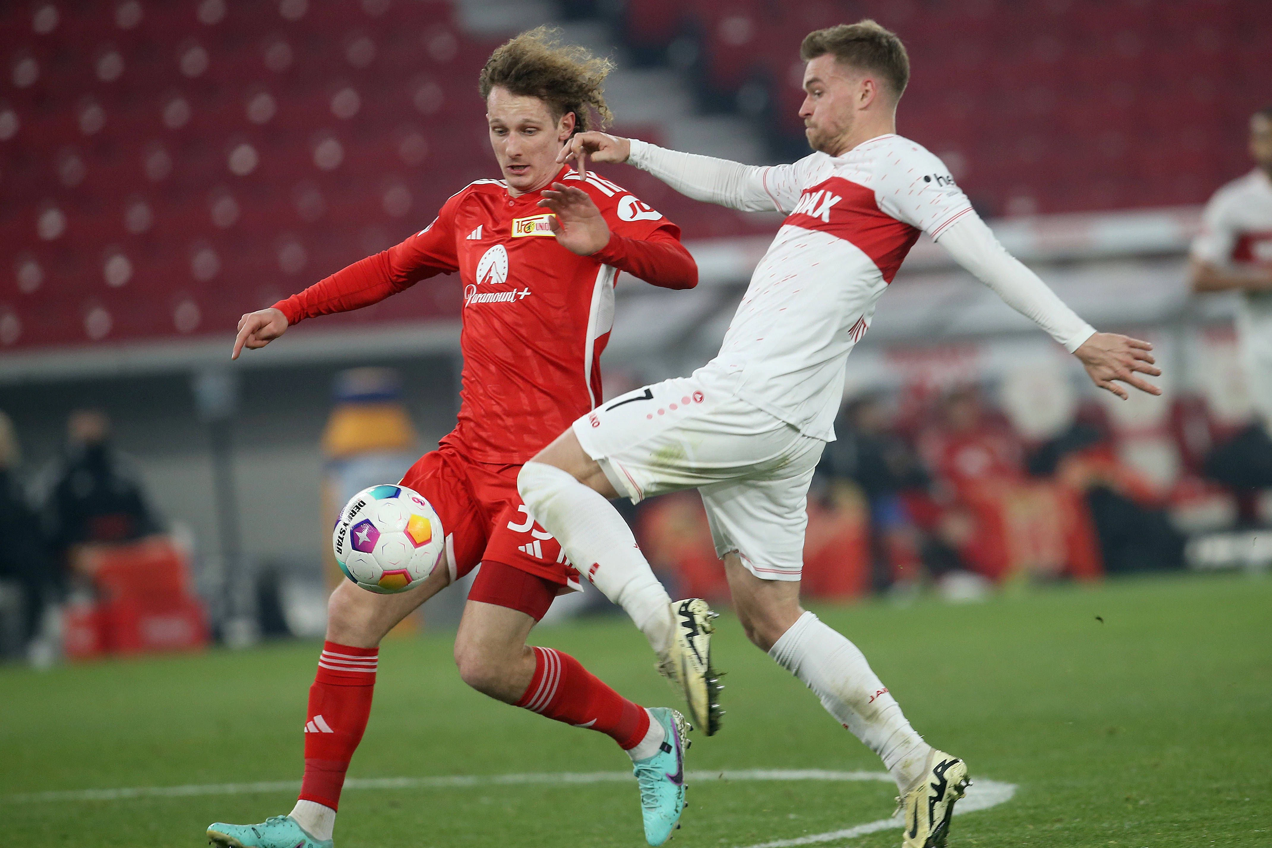 Unions Alex Kral (25) könnte im Mittelfeld gegen Werder Bremen den gesperrten Andras Schäfer (24) ersetzen.