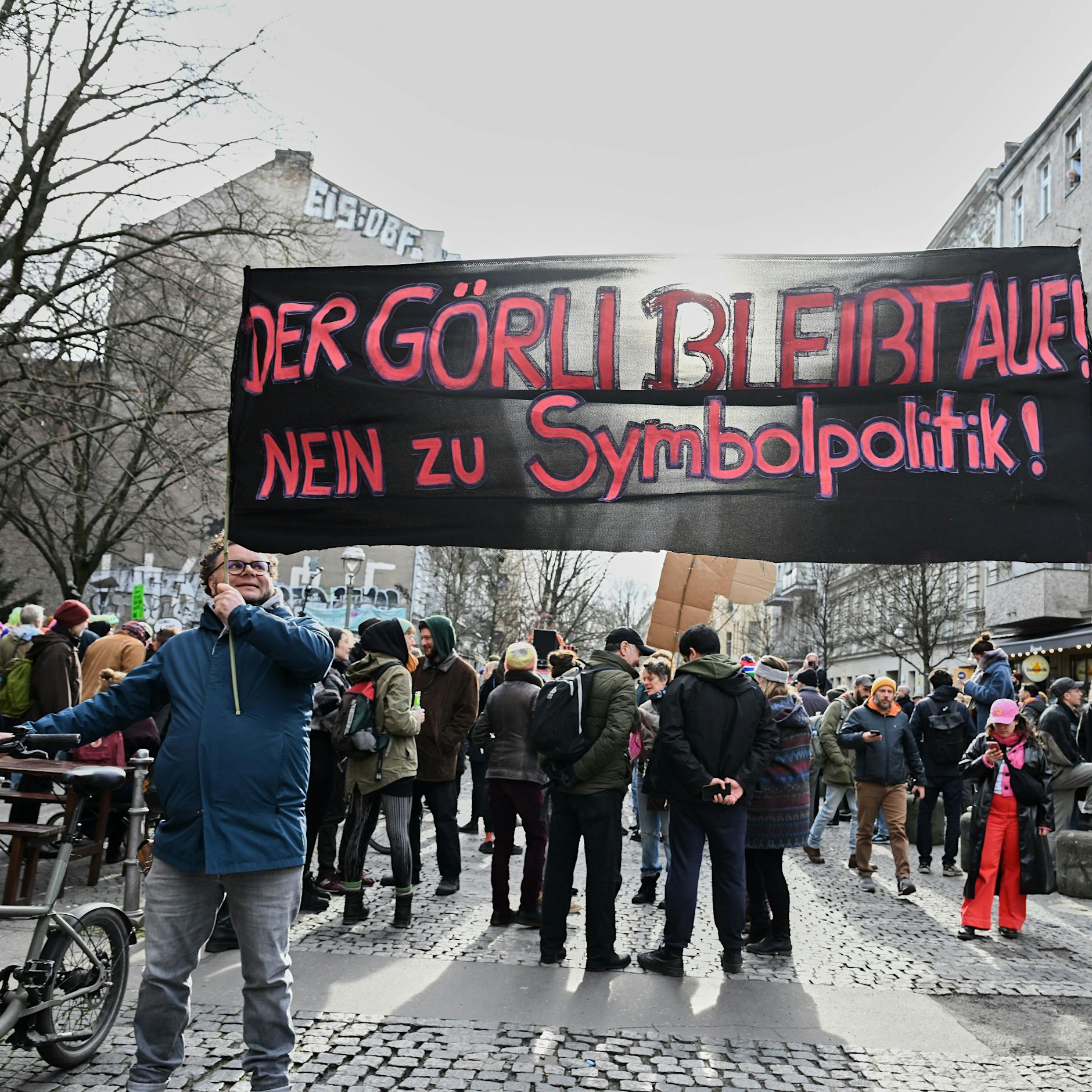 Zoff um Görli-Zaun eskaliert – Drohbriefe an Baufirmen verschickt!