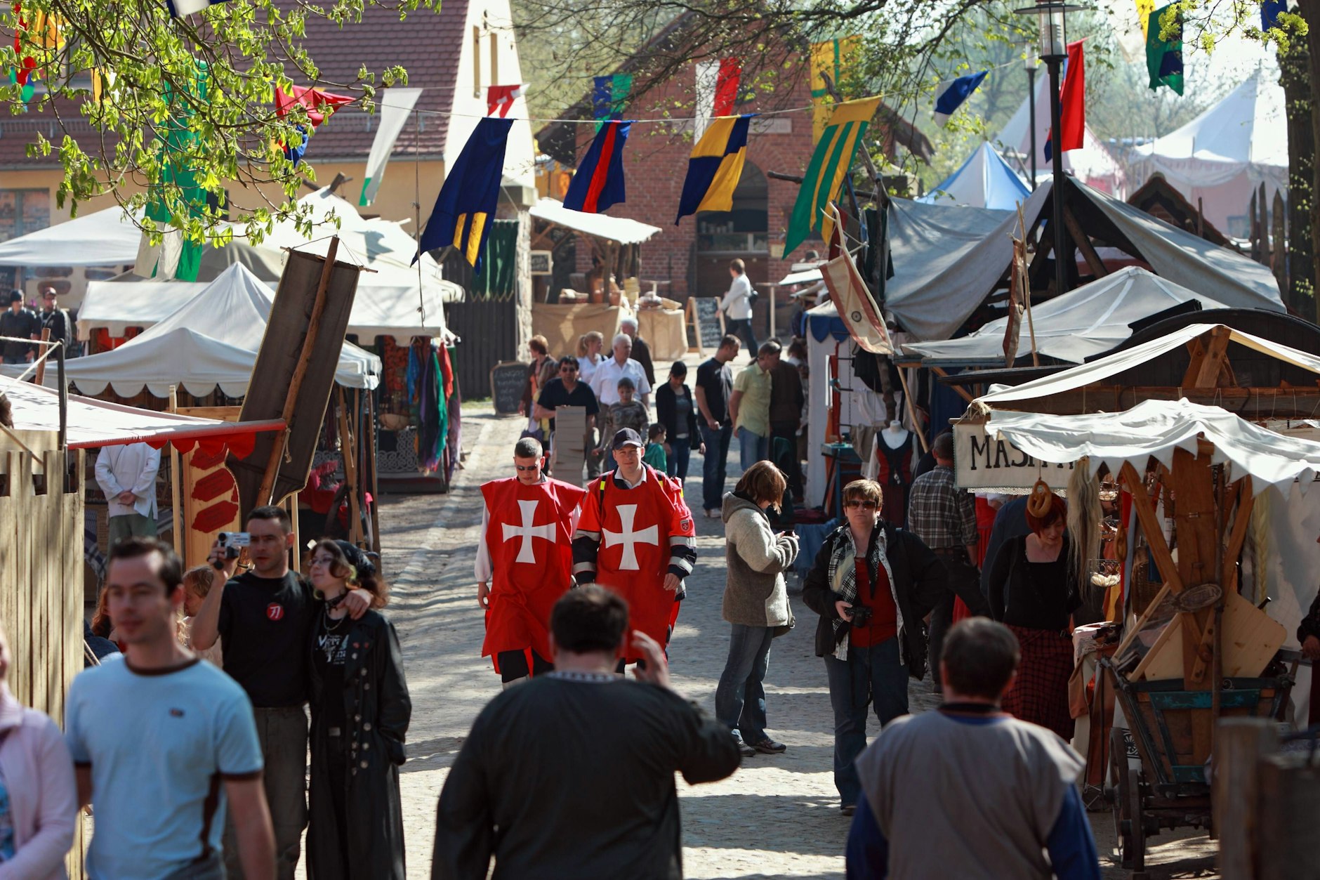 Das Mittelalterfest auf der Burg Rabenstein erfreut sich großer Beliebtheit.