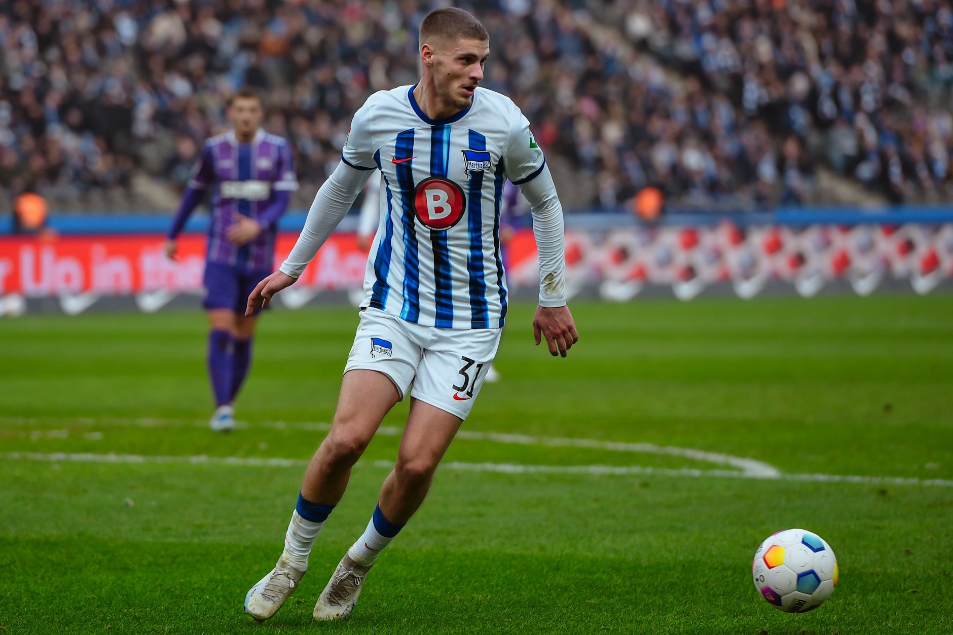 Herthas Marton Dardai machte bisher 25 Spiele in der Zweiten Liga – mal als Sechser im Mittelfeld, mal als Innenverteidiger. Nächste Woche will er sein Debüt für Ungarn gegen die Türkei geben.