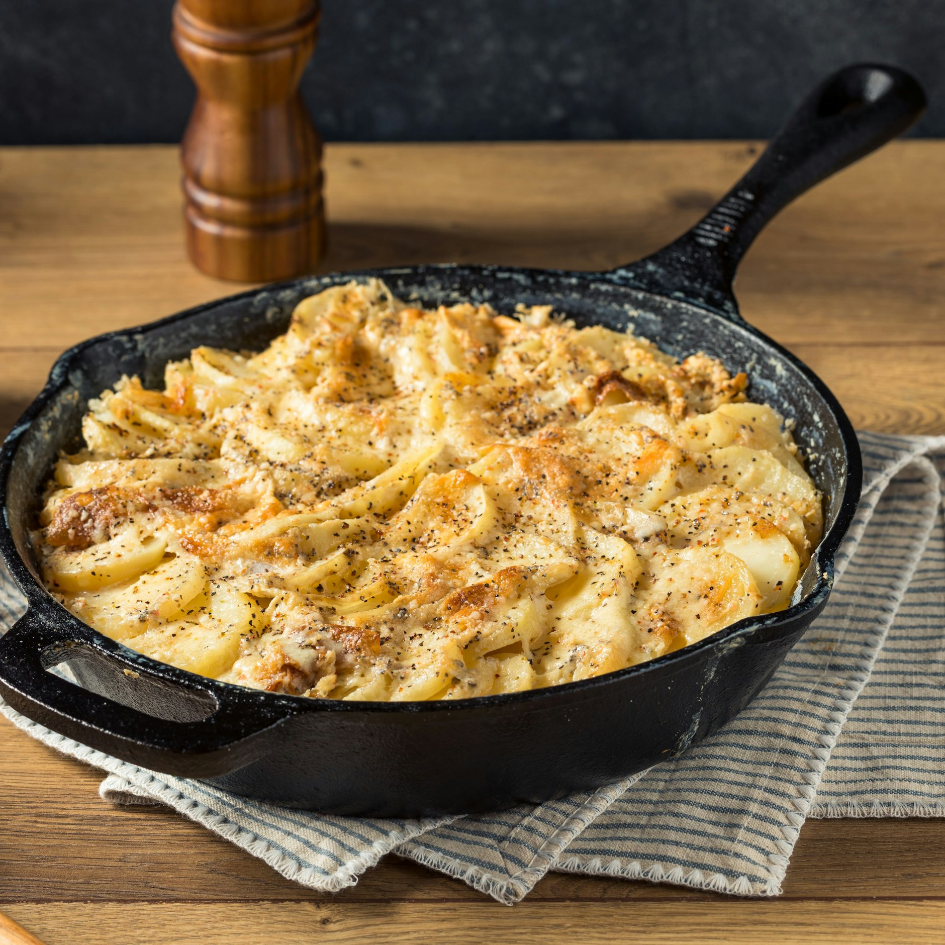Oma nannte ihre gratinierten Kartoffeln auch gern Dauphinkartoffeln.&nbsp;