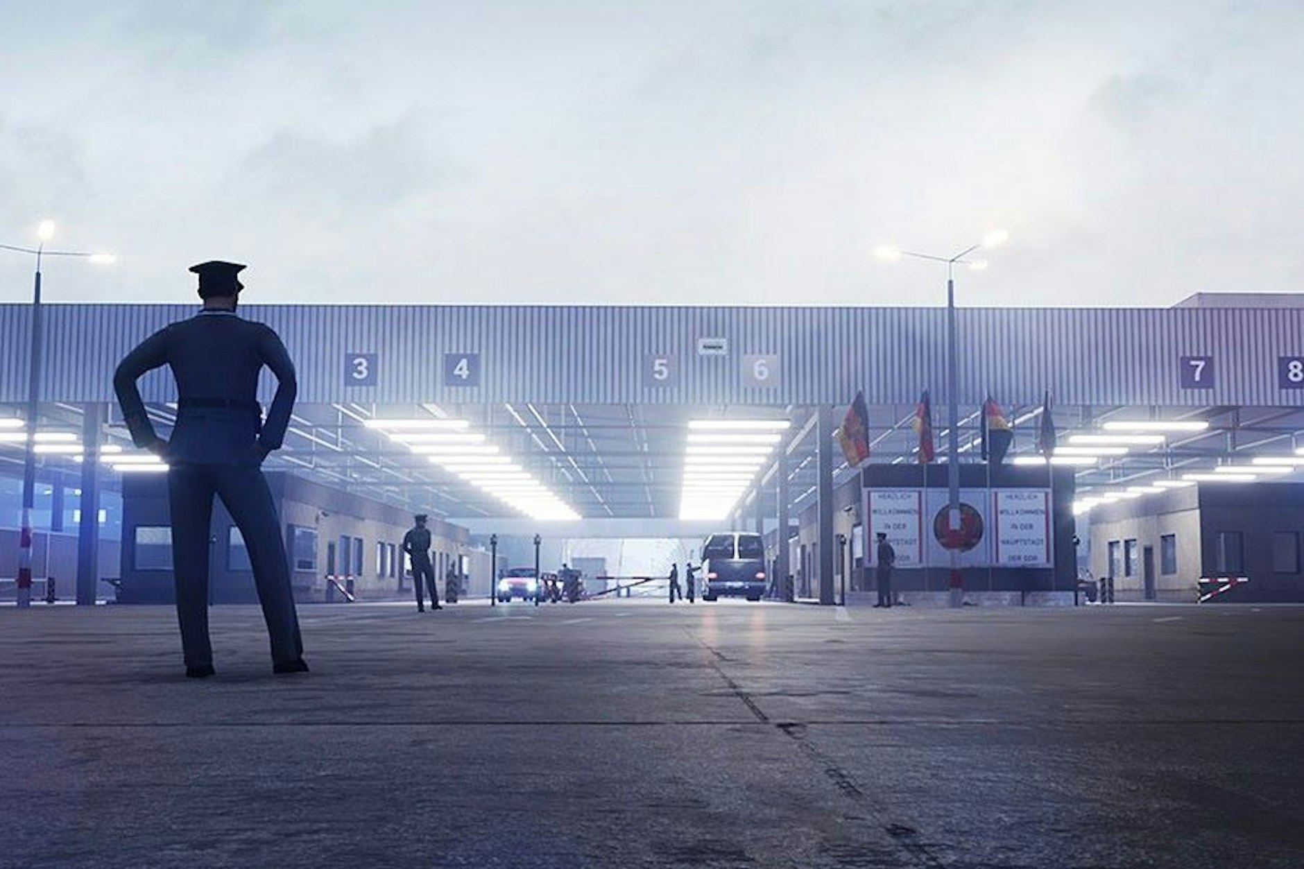 Wie es ist, auf der einen Seite einer Mauer zu stehen und nur auf dem Bildschirm das Leben auf der anderen Seite zu verfolgen?