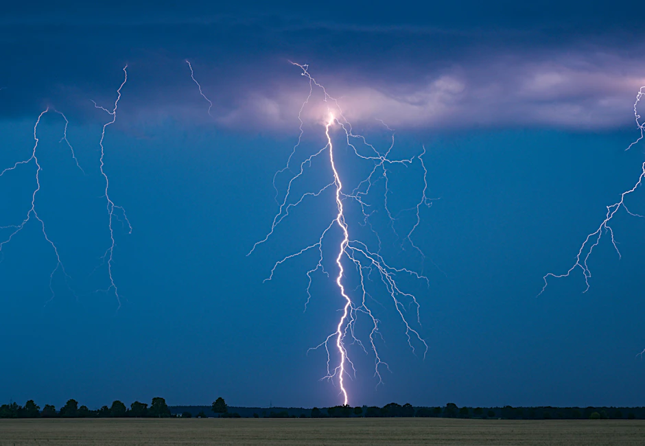 Das Wetter wird unbeständig, auch Gewitter sind heute und morgen drin.