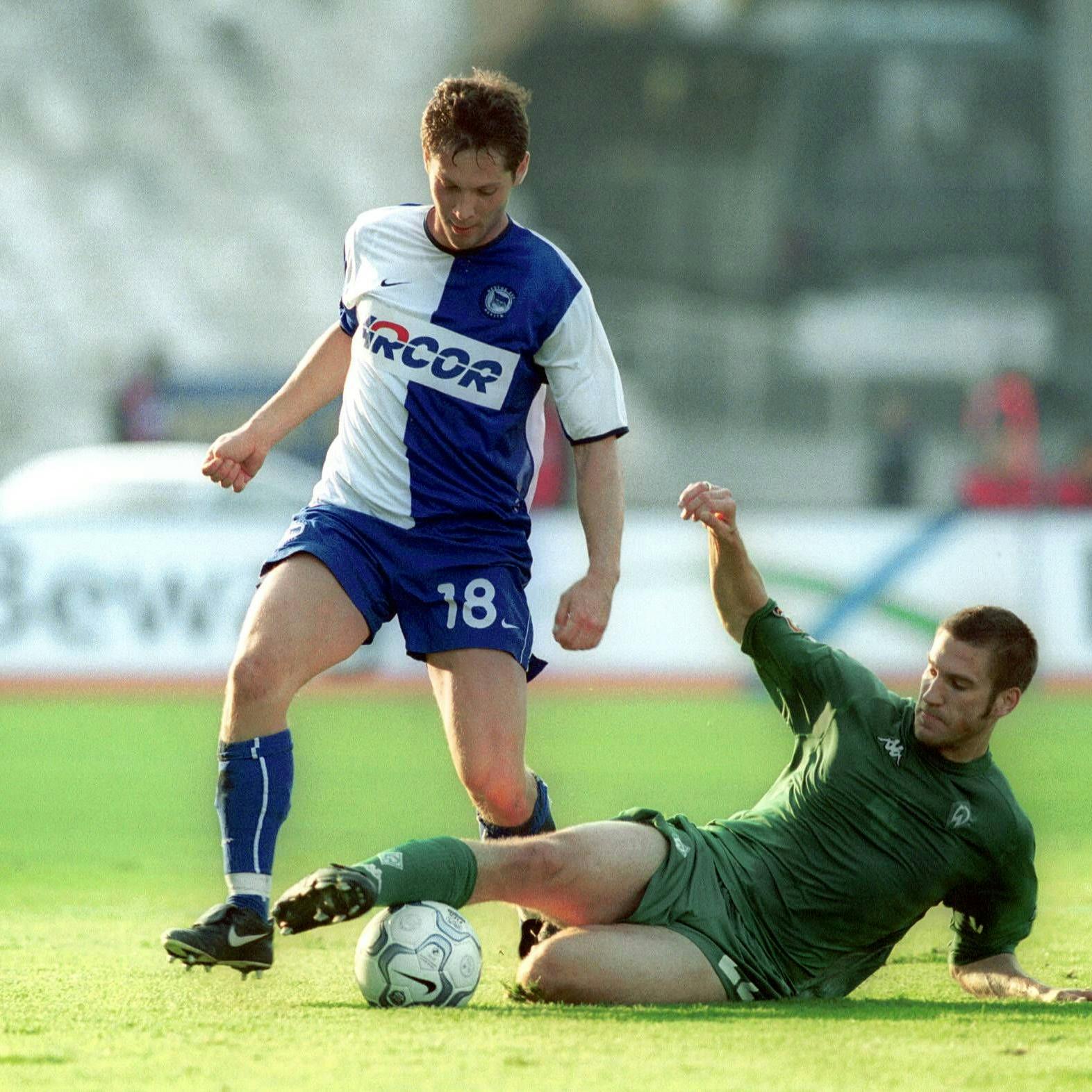 Pal Dardai gewann als Spieler zu seinem Geburtstag achtmal. 2002 siegte Hertha 3:0 bei Werder Bremen.