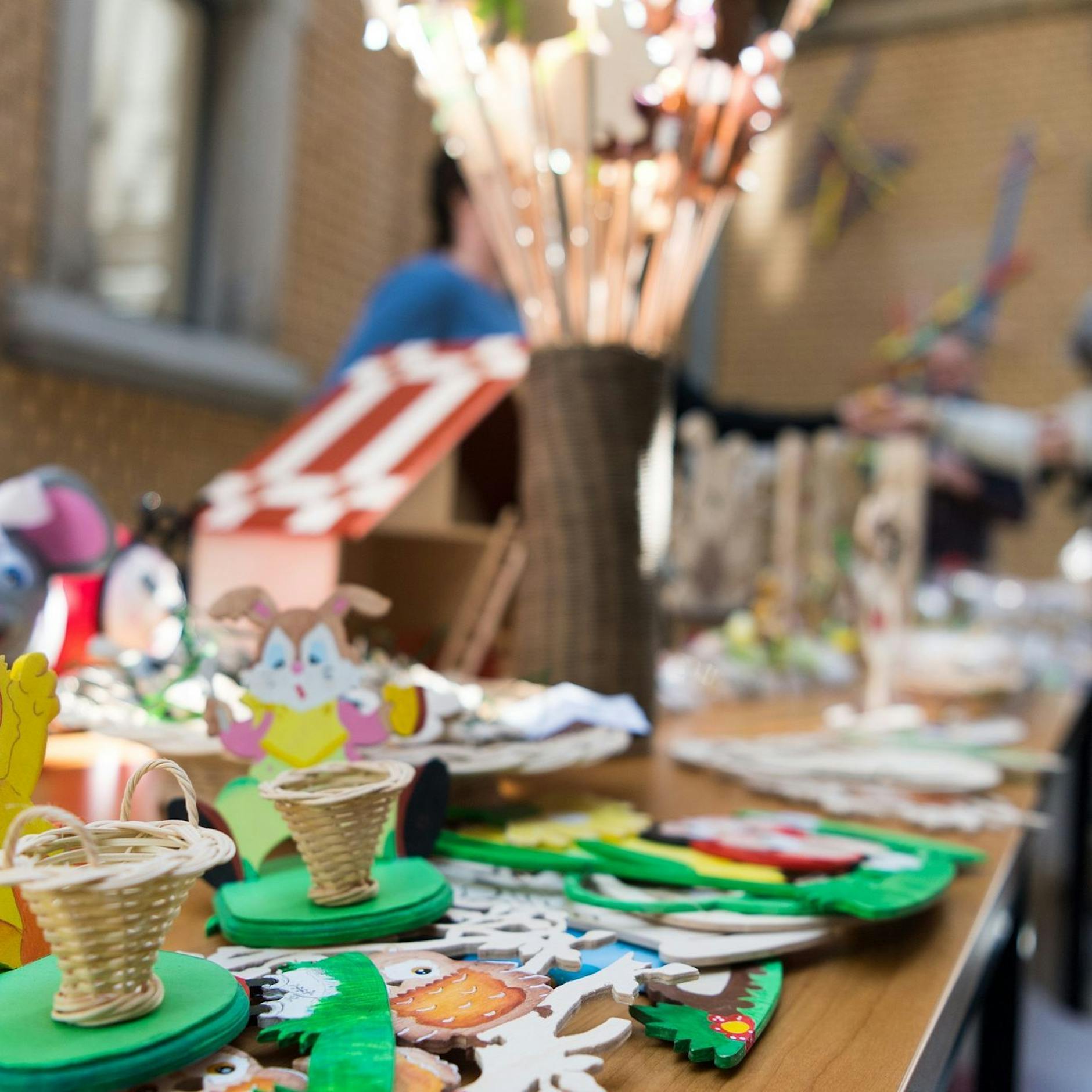 Image - Osterbasar der Justizvollzugsanstalten in Staatskanzlei