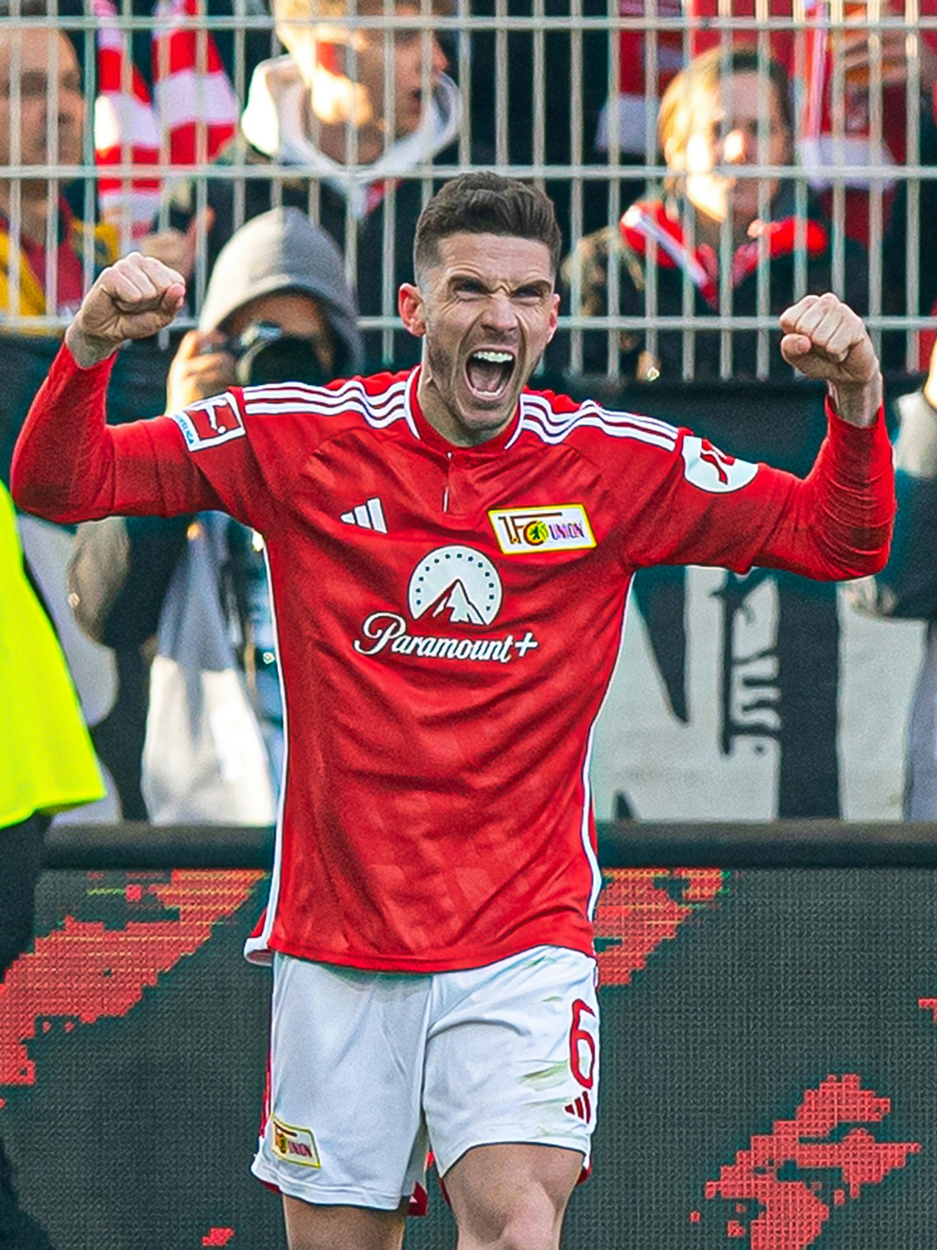 Robin Gosens (29) und der 1. FC Union kamen gegen den SV Werder bärenstark auf der Kabine.