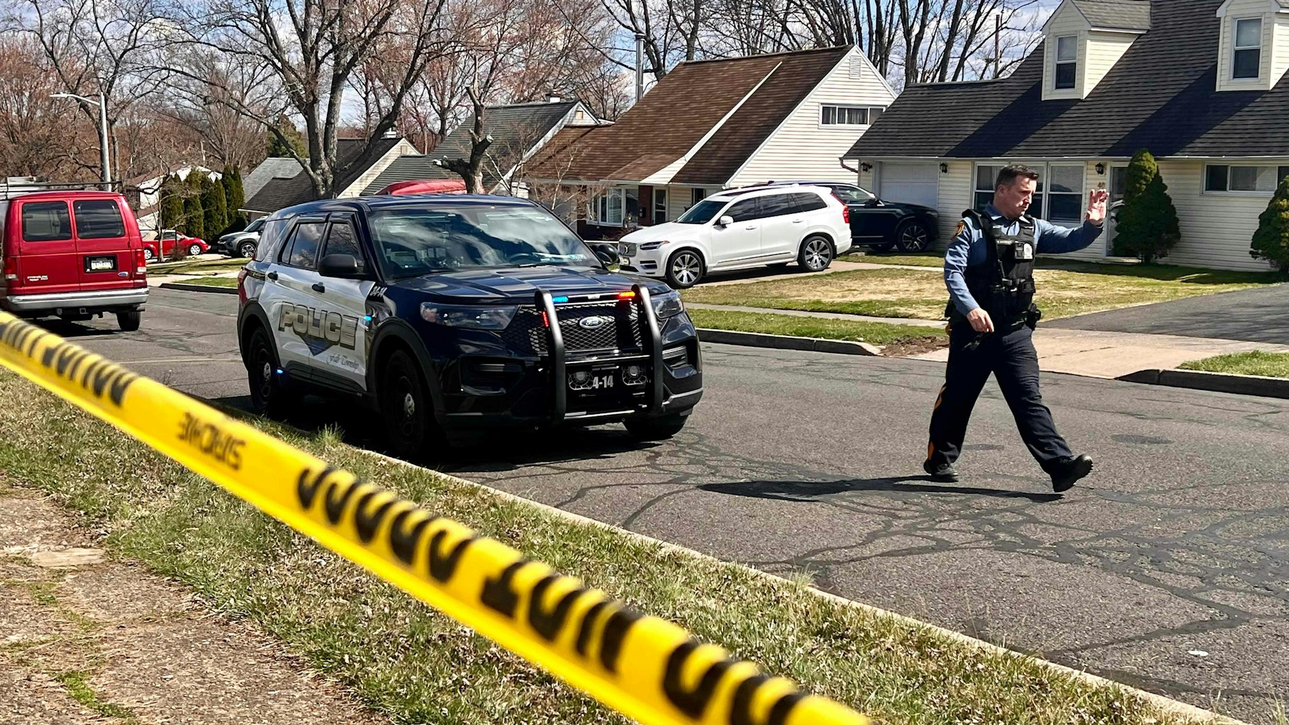 Hier, in Falls Township, erschoss der Mann drei Menschen.&nbsp;