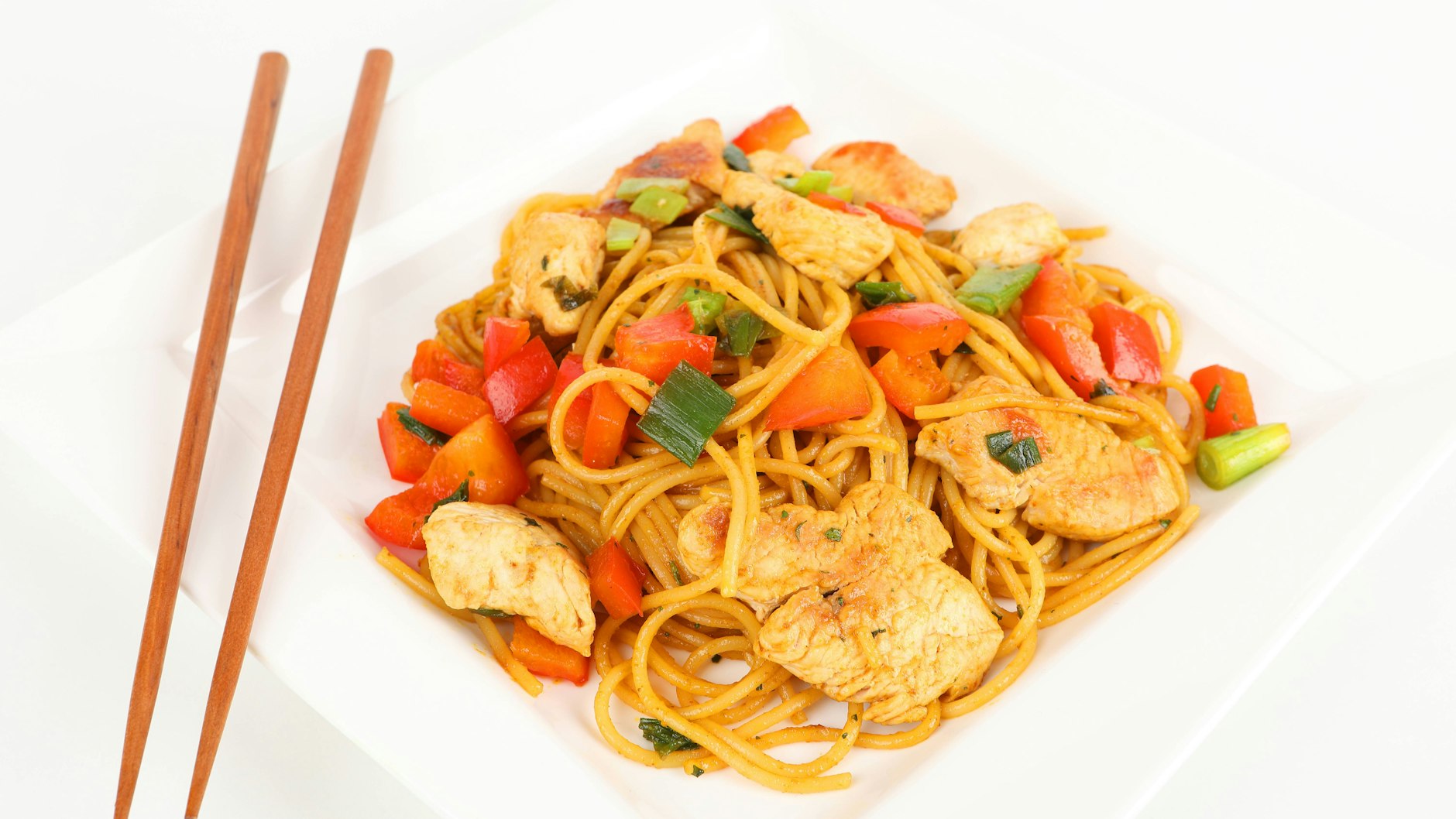 Das Rezept für Hähnchen-Pasta schmeckt der ganzen Familie.