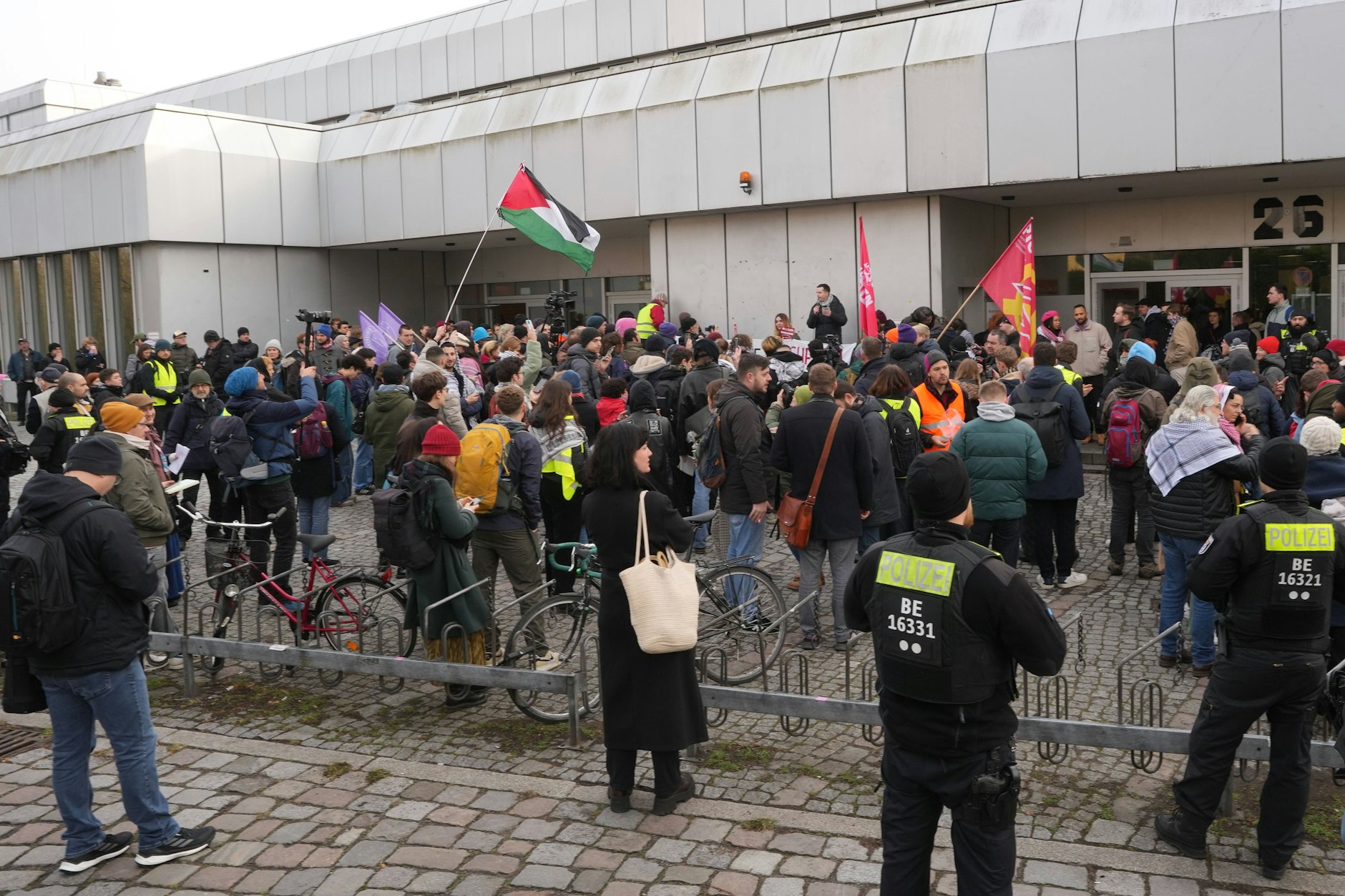 Universitäten in Berlin: Mit dem neuen Gesetzesentwurf werden laut der GEW Studentenproteste kriminalisiert.