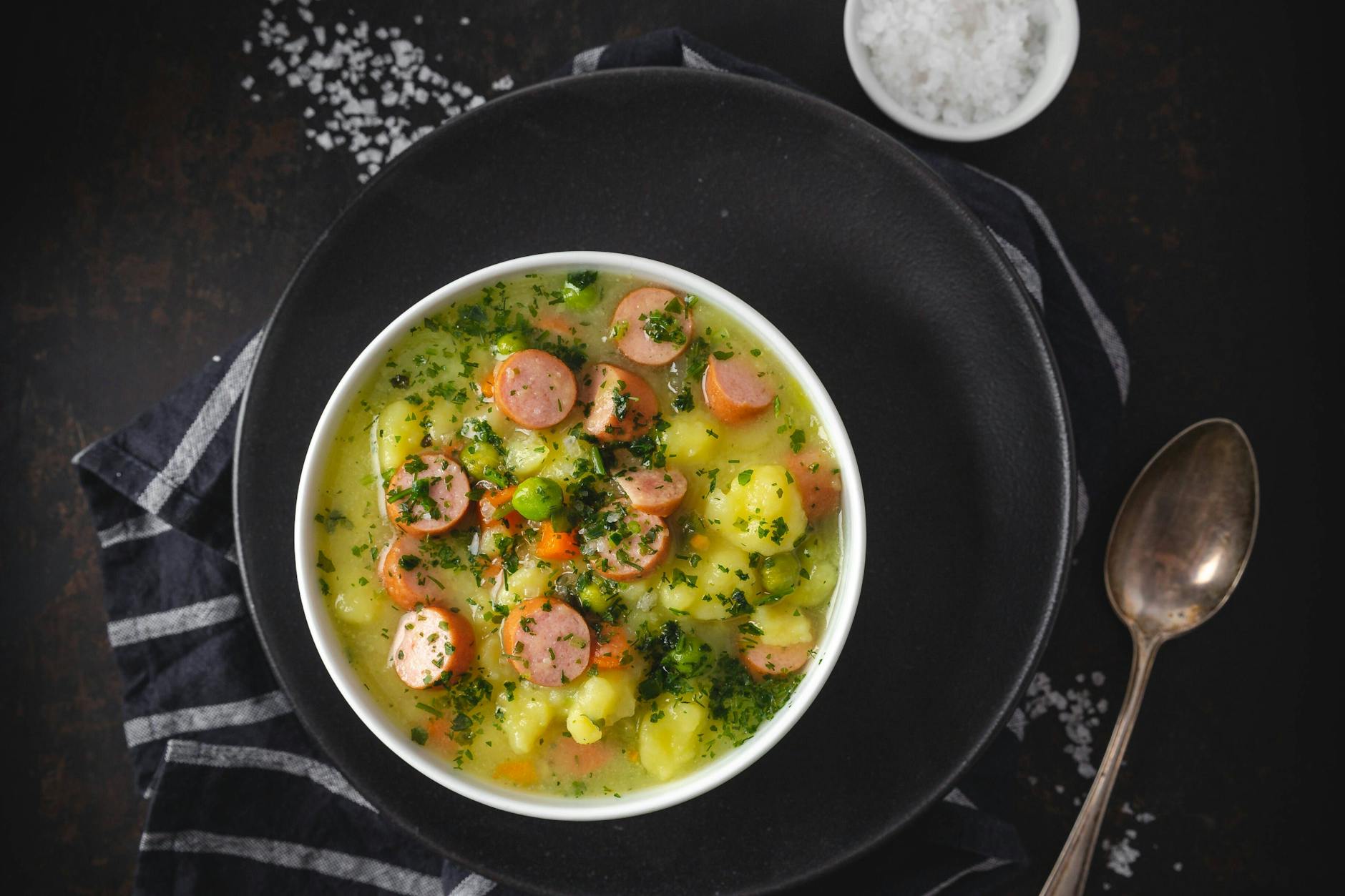 Omas Kartoffelsuppe - superlecker und einfach nachzumachen!