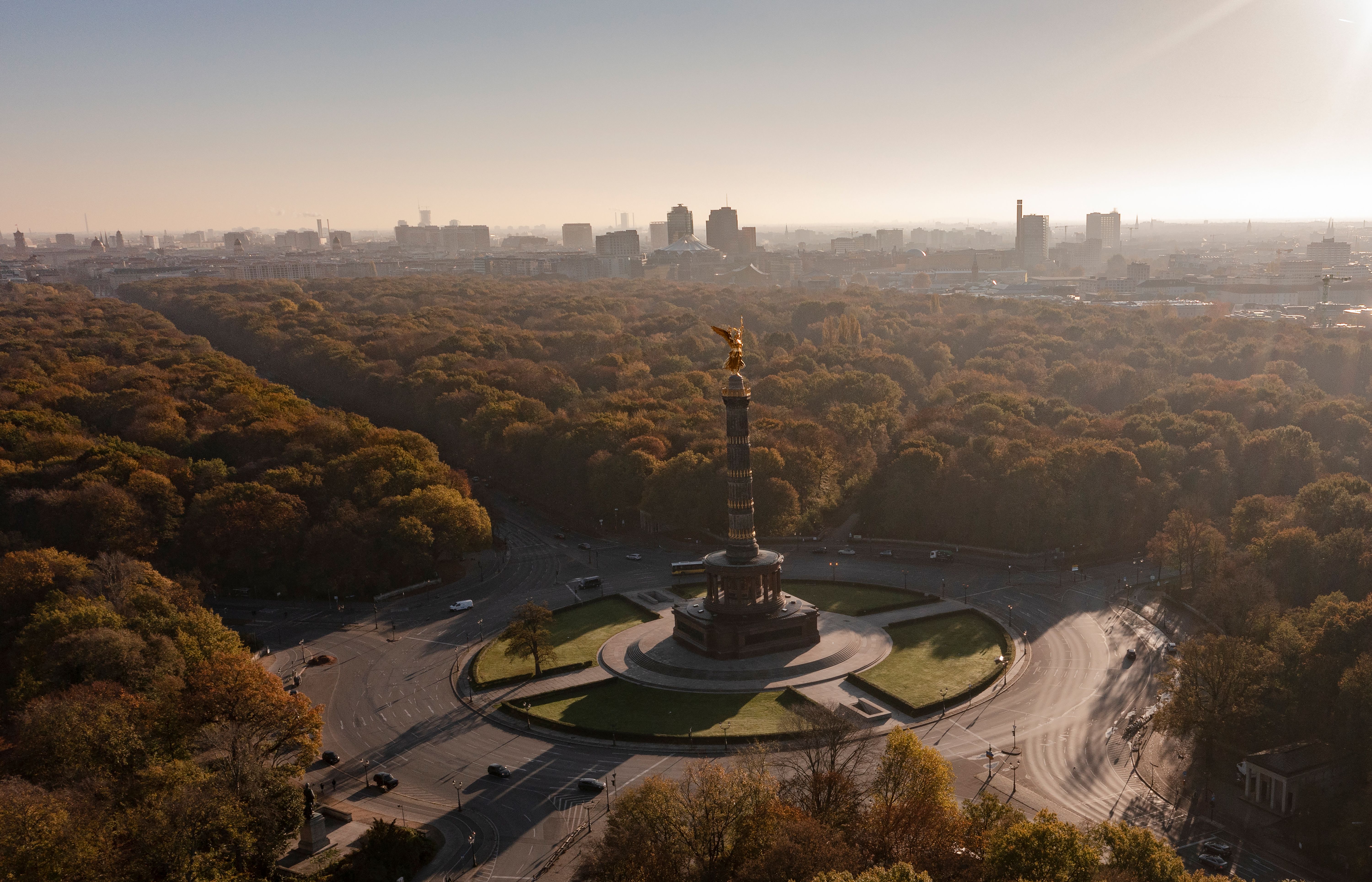 Neue Ampeln – Großer Stern im Tiergarten vier Tage gesperrt