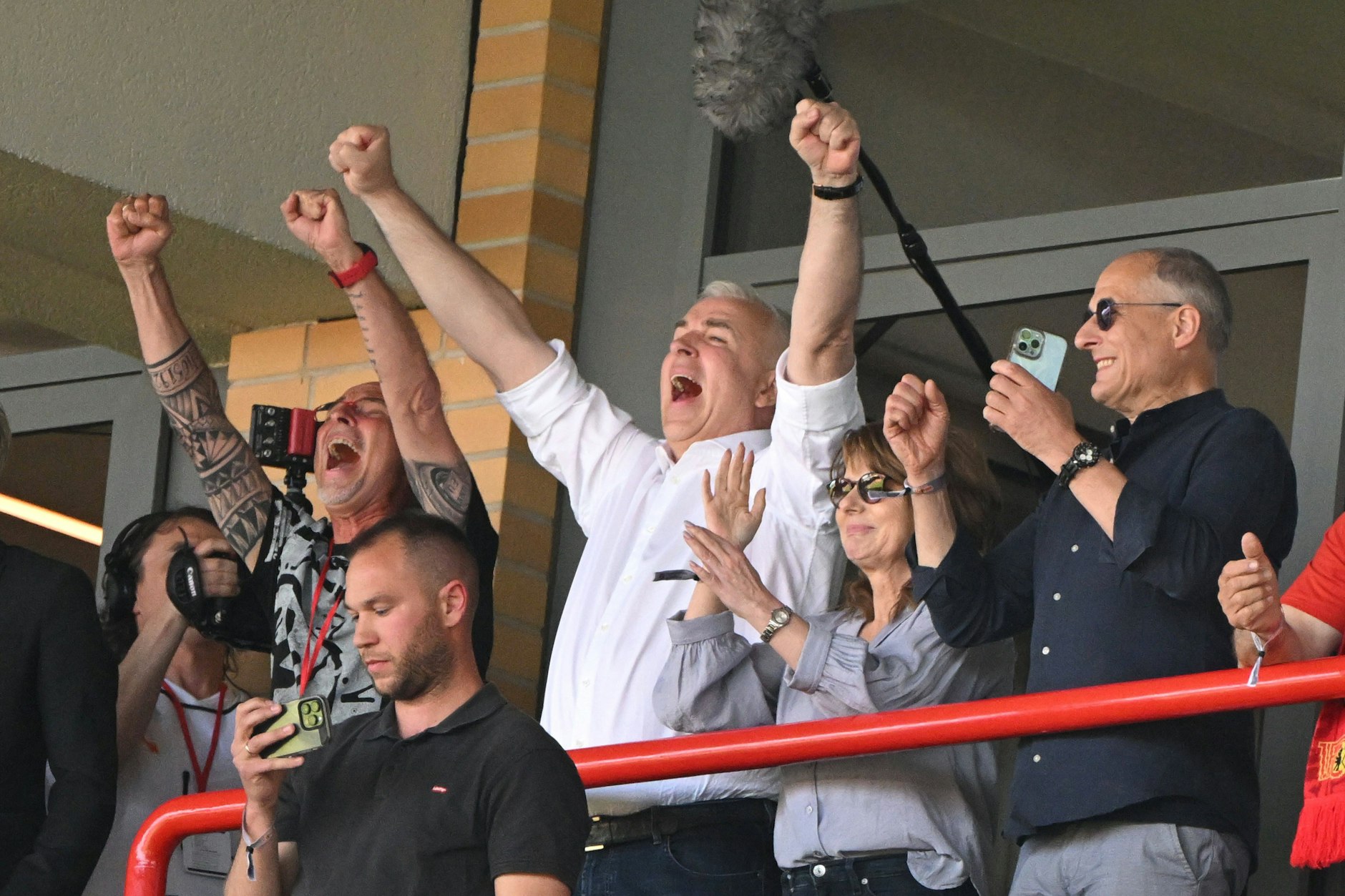 Union-Präsident Dirk Zingler (59) jubelte vergangene Saison über den Einzug in die Champions League und den damit verbundenen Geldregen.