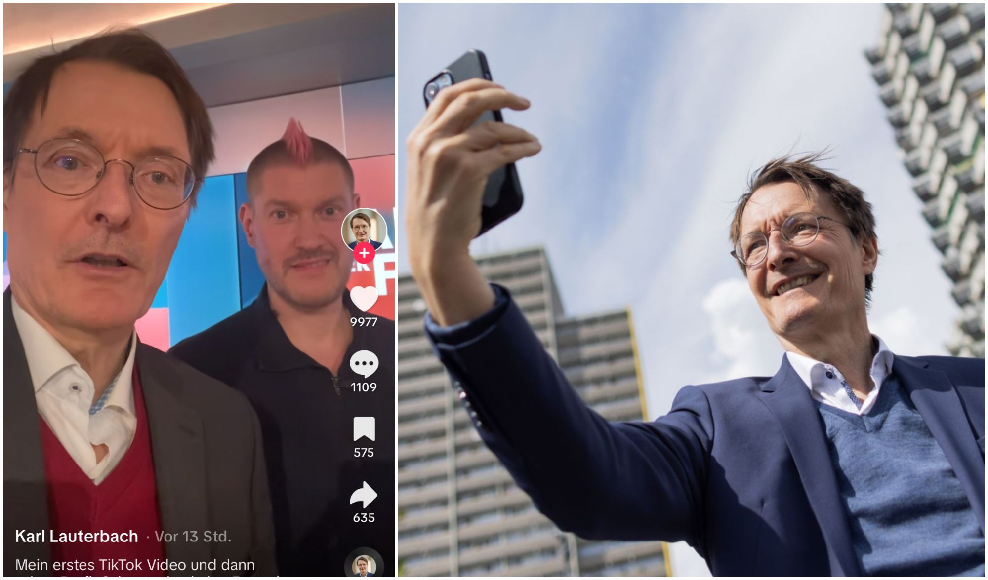 Image - DARUM ist Minister Karl Lauterbach jetzt bei TikTok