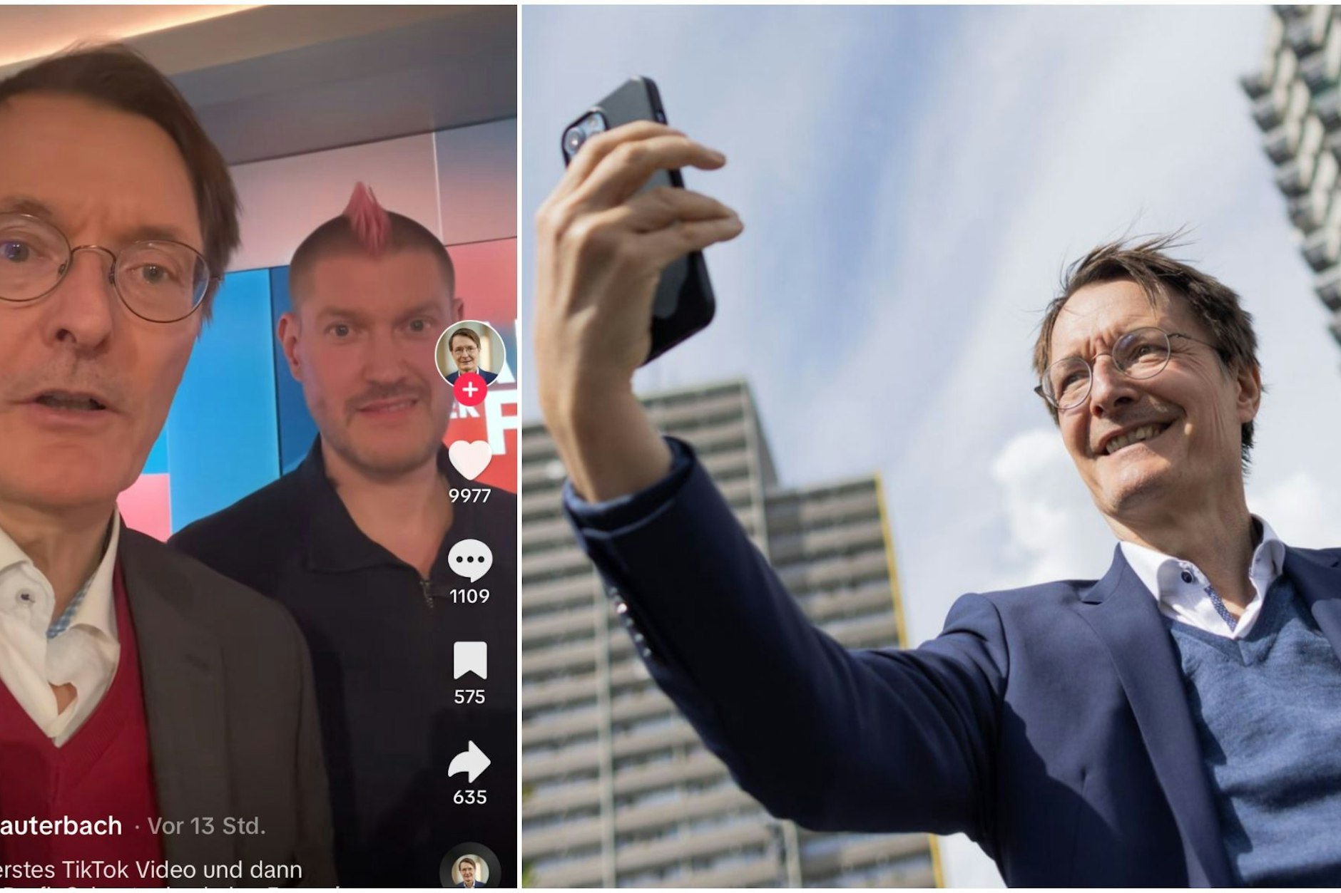 Wird der SPD-Politiker nun Influencer? Das ist nicht ganz ausgeschlossen, und „catchy“ ist er übrigens auch!