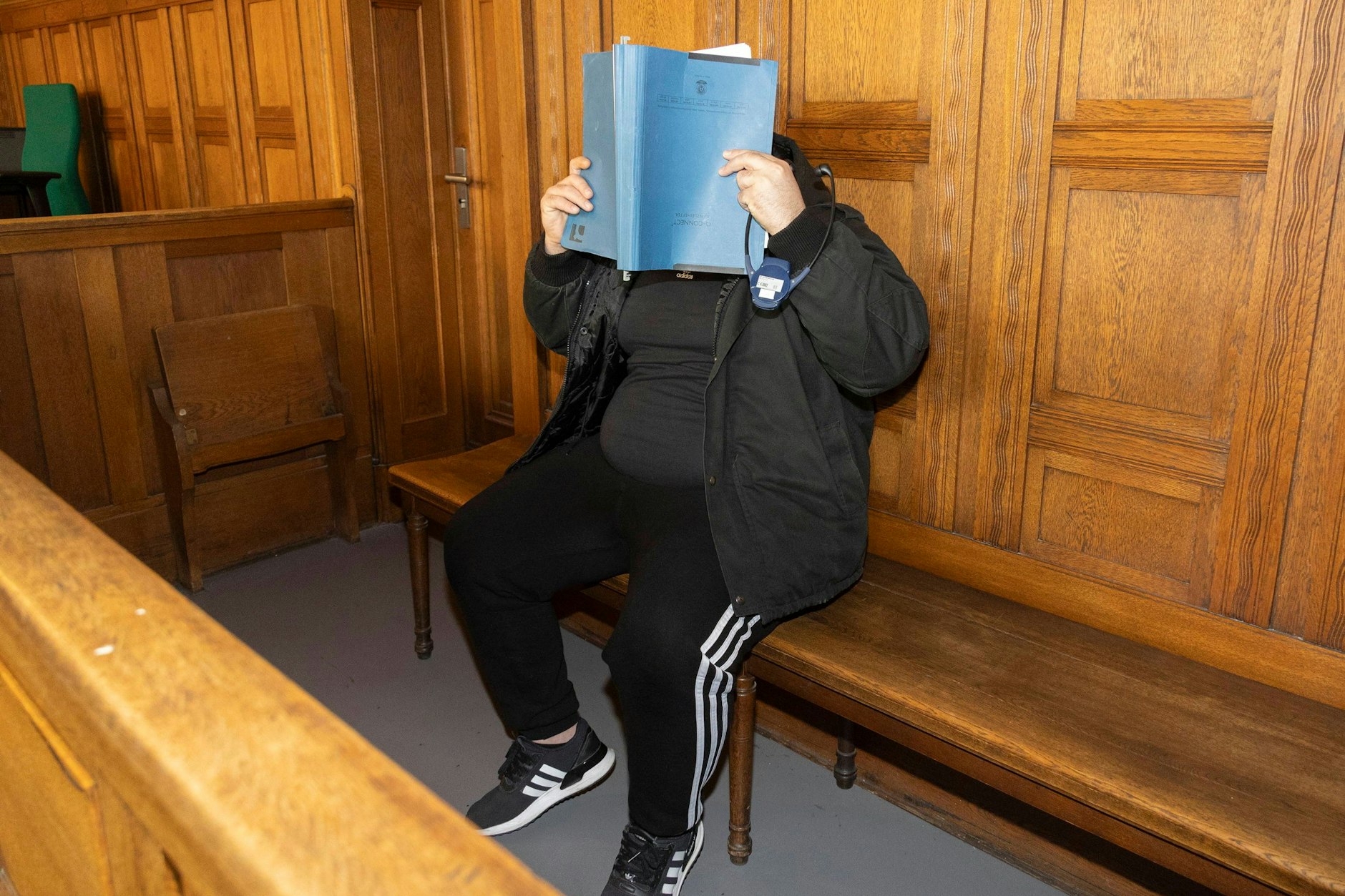 Der Angeklagte Mahmoud B. (27) 