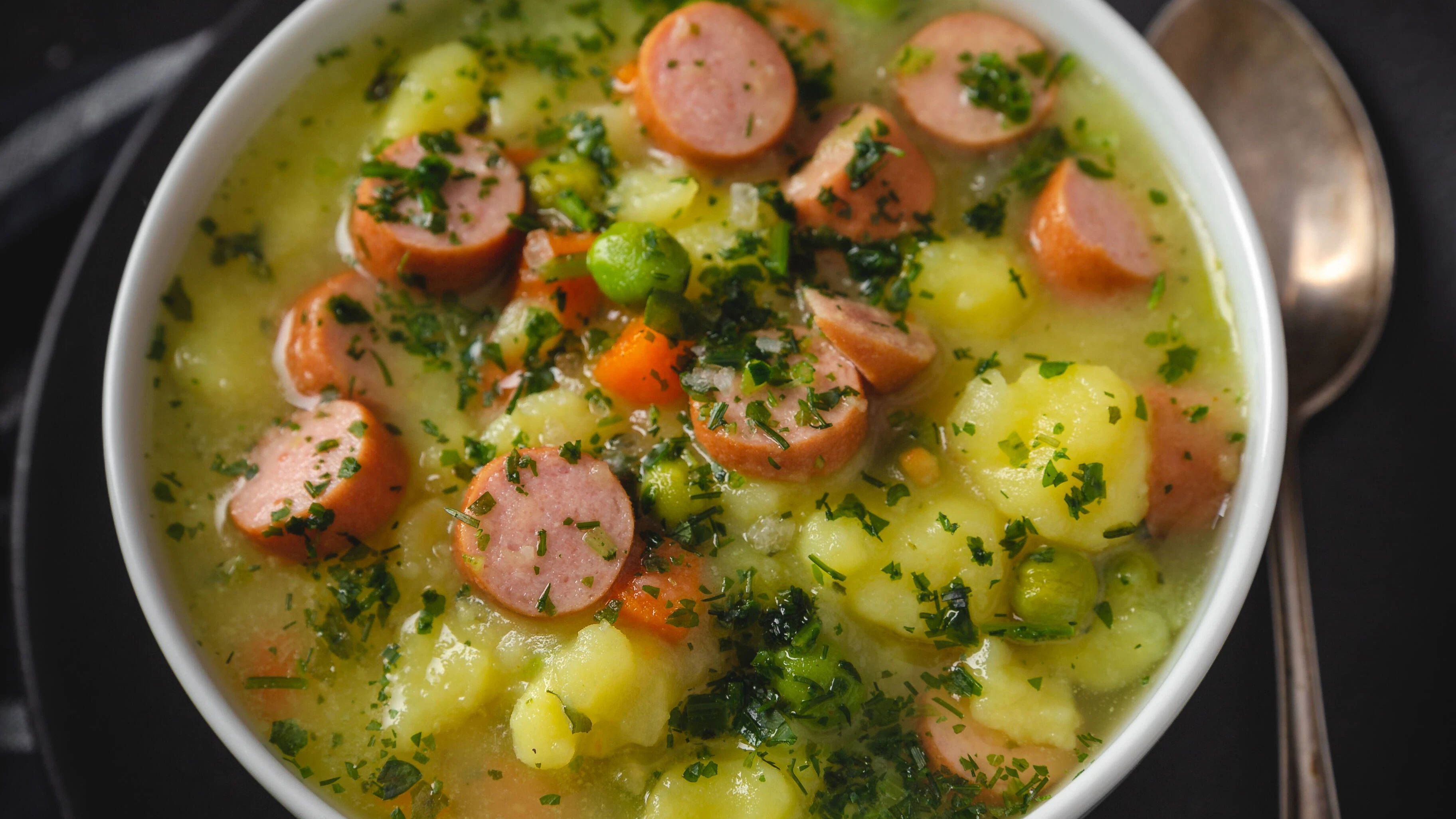 Viele nennen diese Kartoffelsuppe die beste der Welt.