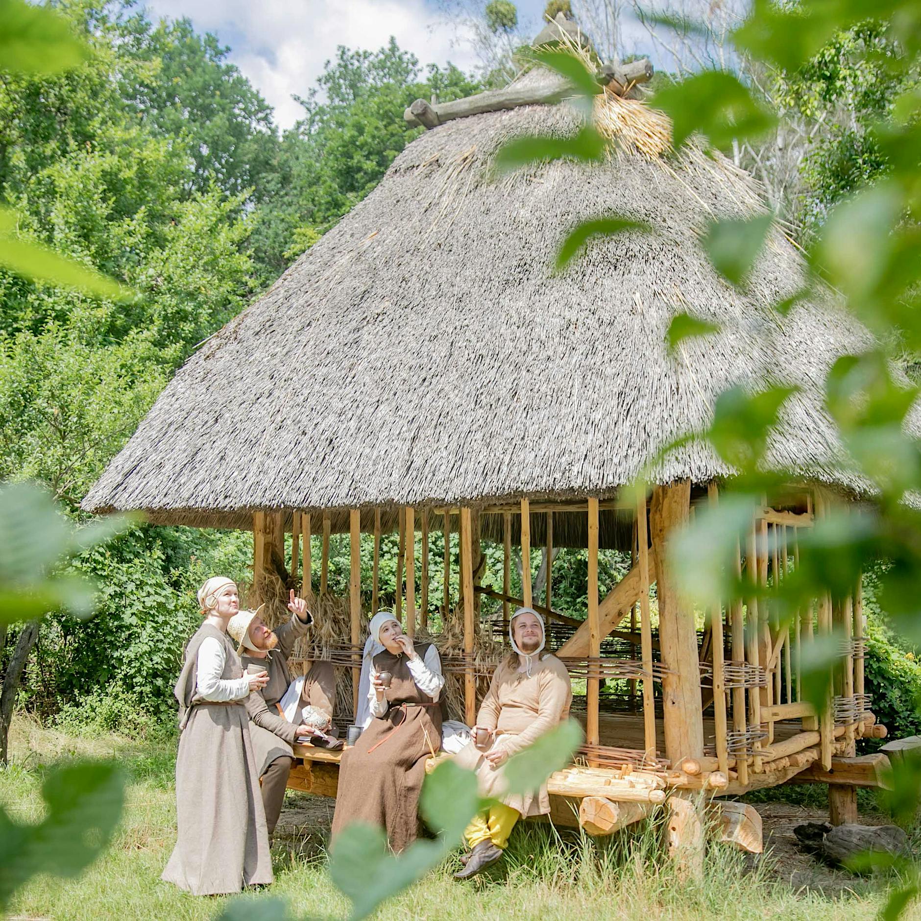 Museumsdorf Düppel in Berlin: Aktivitäten während der Osterferien