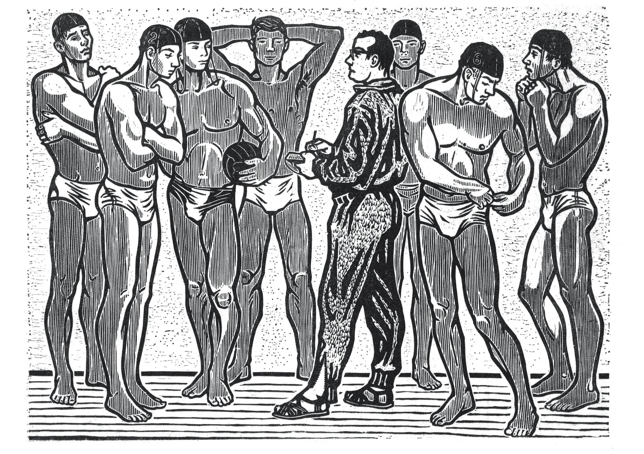 Wiederentdeckt: Das verschollene Original aus Jürgen Wittdorfs DDR-Zyklus „Jugend und Sport“