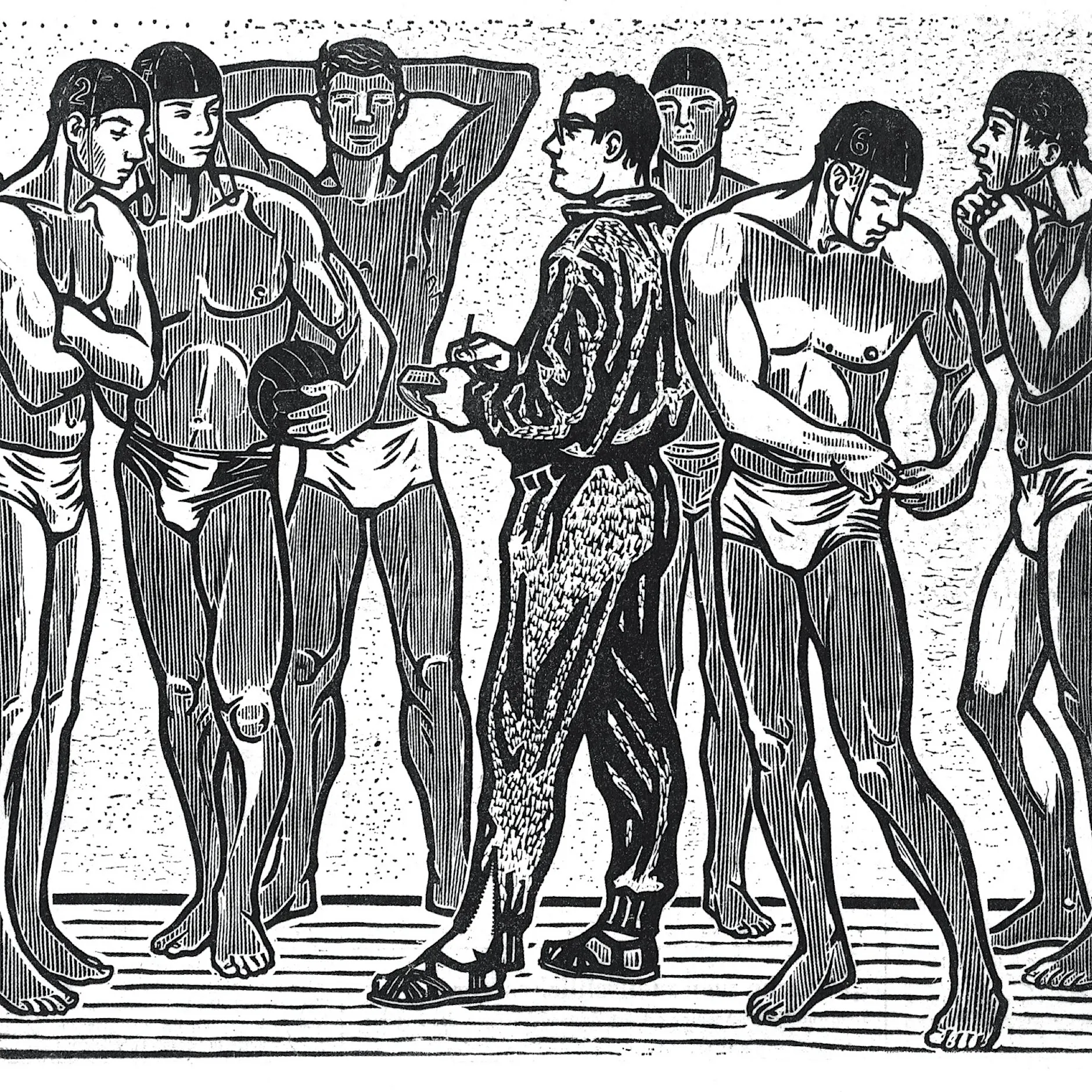 Wiederentdeckt: Das verschollene Original aus Jürgen Wittdorfs DDR-Zyklus „Jugend und Sport“