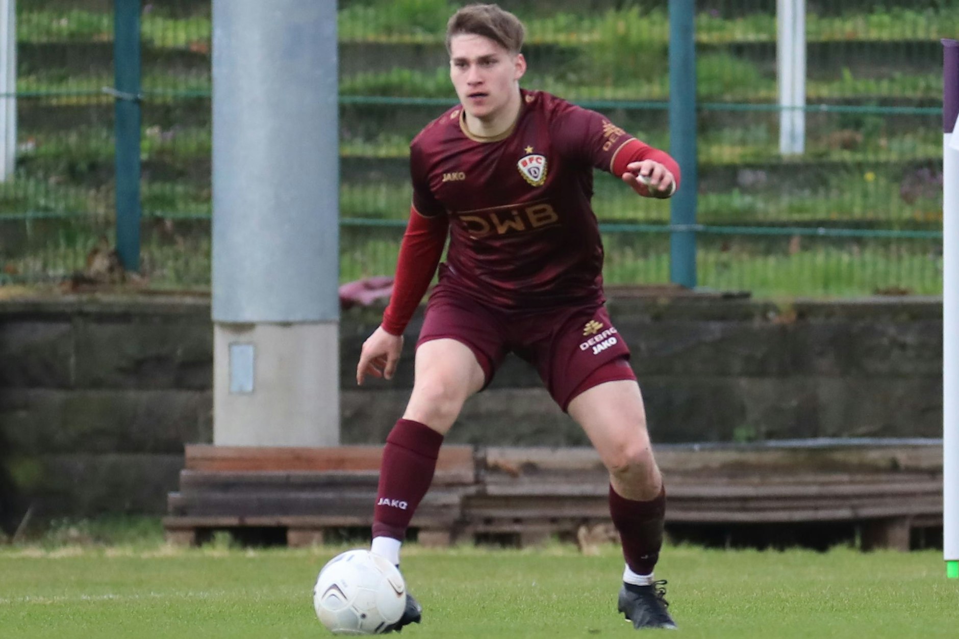 John Liebelt hat seine lange Leidenszeit hinter sich und gibt jetzt für den BFC Dynamo Vollgas.