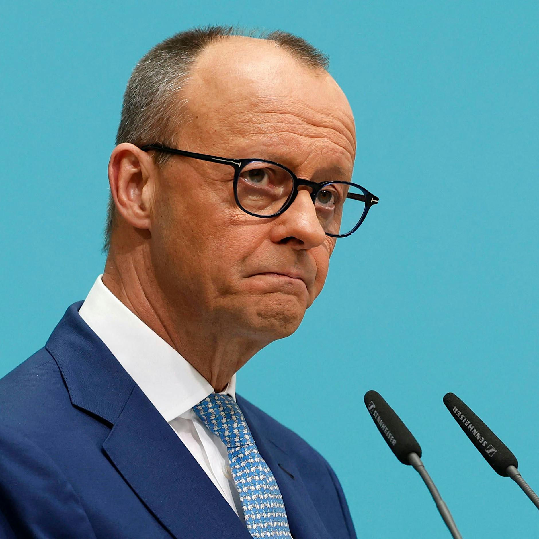 Friedrich Merz stellt sich Fragen von Schülern des Jüdischen Gymnasiums in Berlin-Mitte