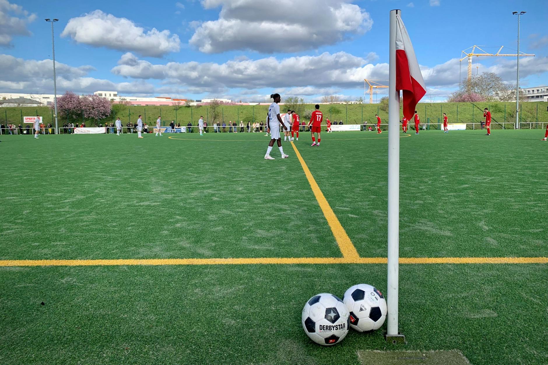 Was für ein Tag: Sonnenschein, bestes Wetter, viele Tore