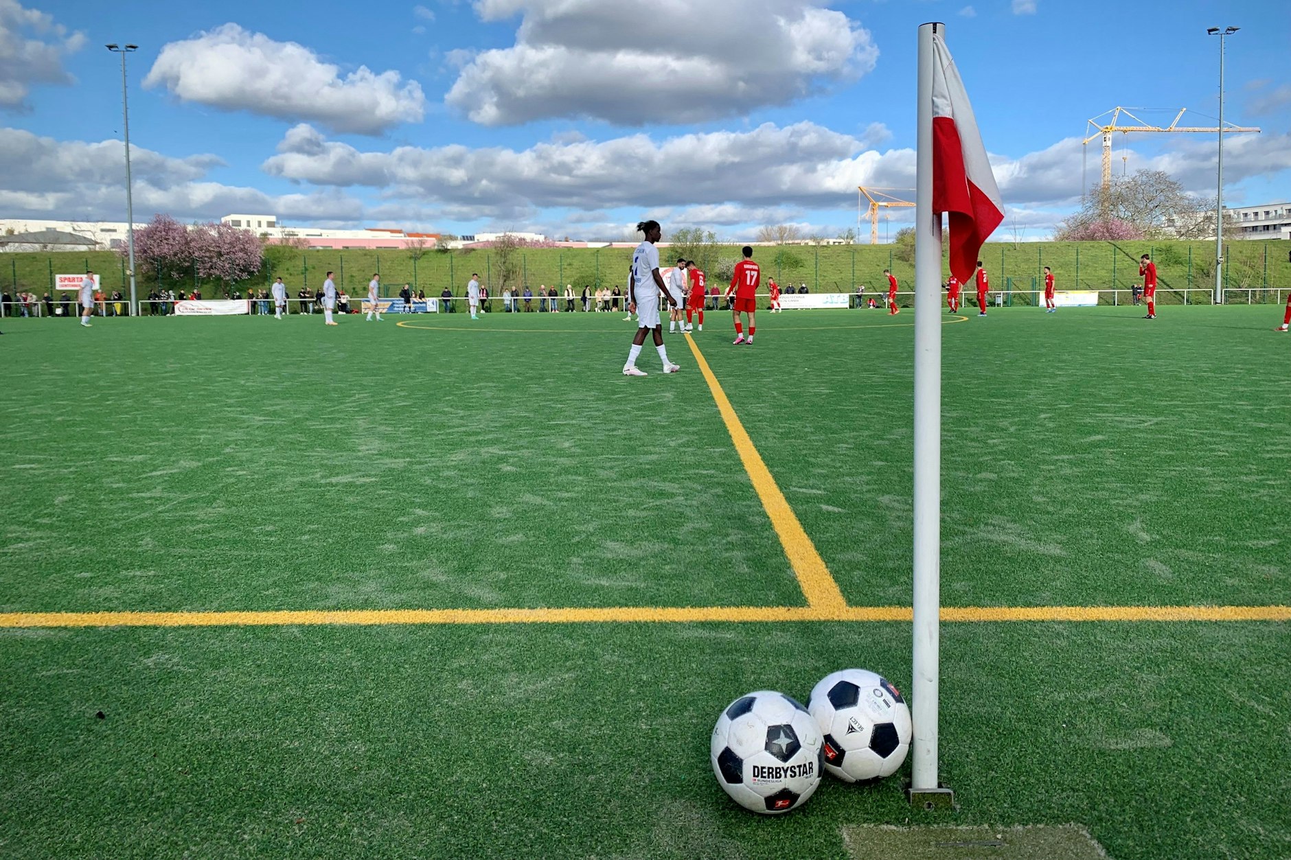 Was für ein Tag: Sonnenschein, bestes Wetter, viele Tore