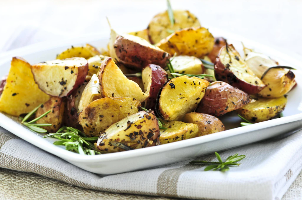 Rezept für Kartoffeln mit Knoblauch aus dem Ofen: Lecker und perfekt mit Käse