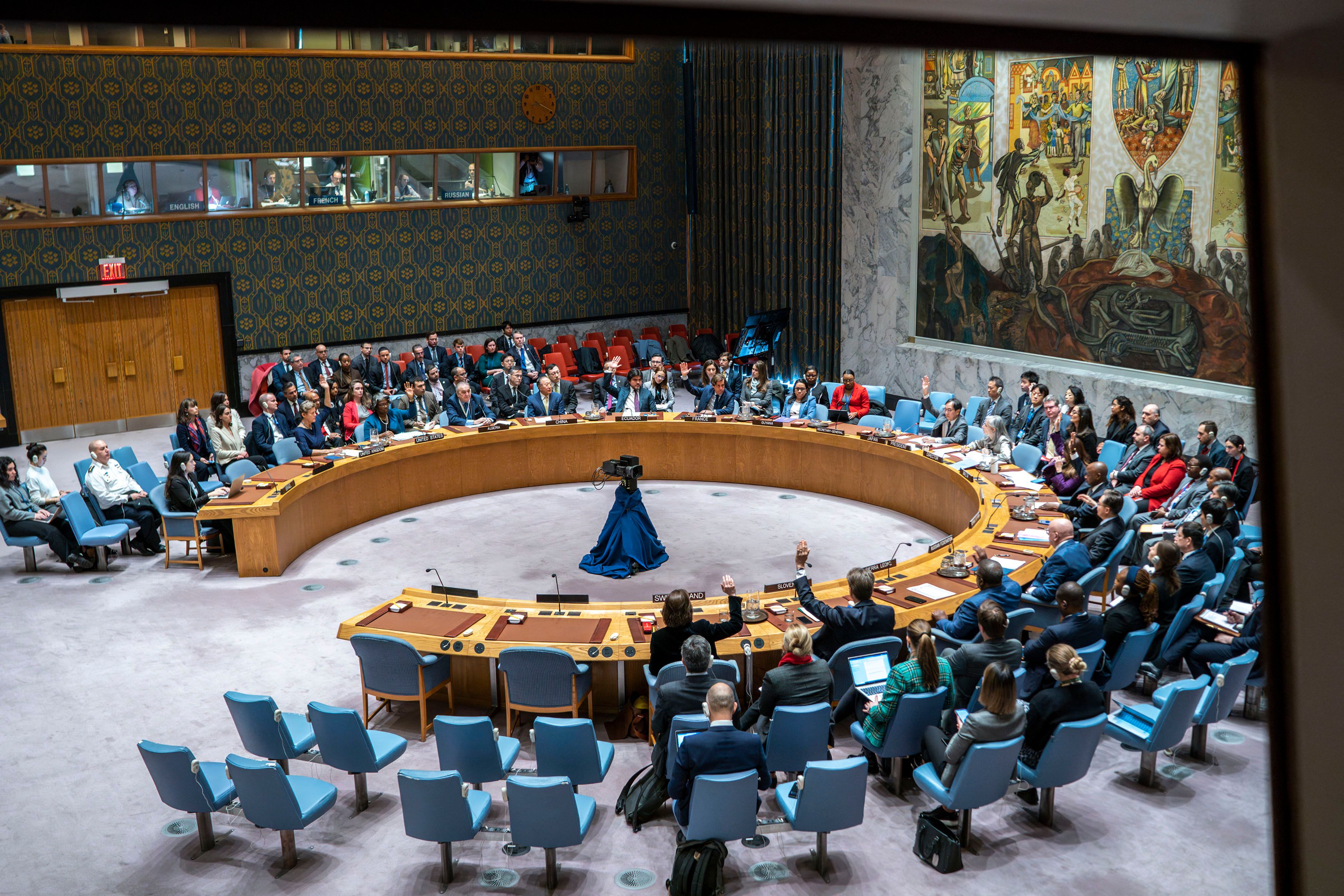 Image - Russland und China blockieren Waffenruhe in Gaza mit Veto