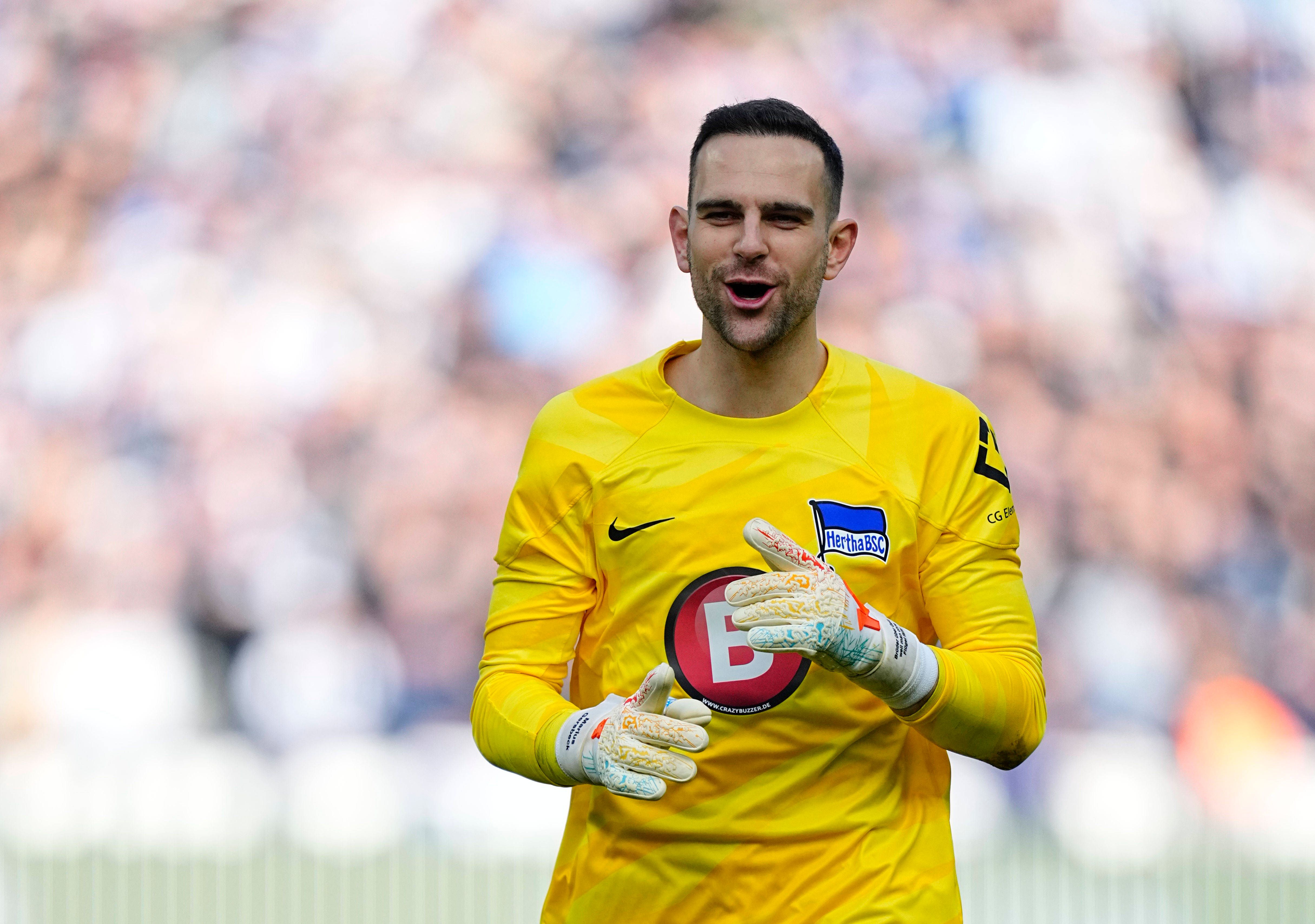 Marius Gersbeck zurück im Hertha-Tor: „Ich spüre Erleichterung“