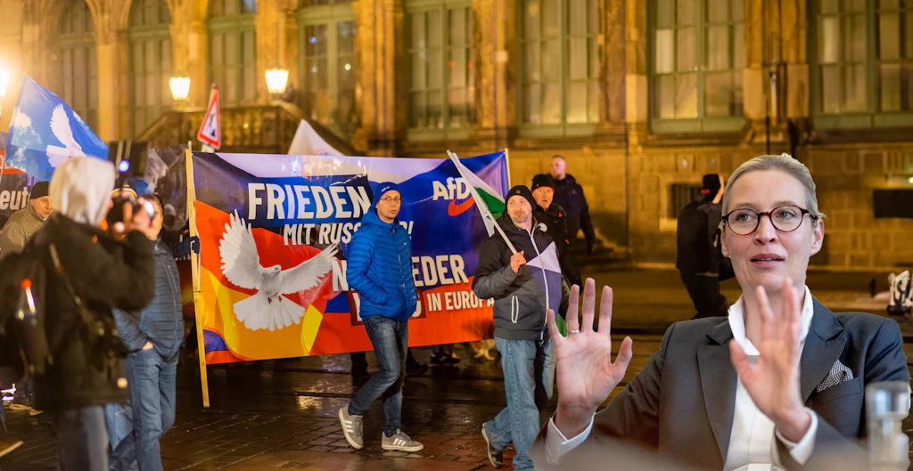 AfD und Russland: Alice Weidel sieht keine Nähe ihrer Partei zu Putin