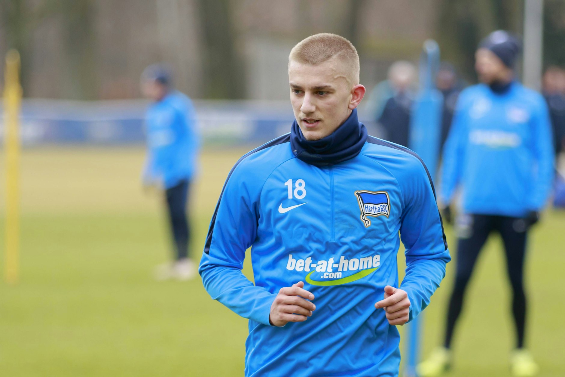 Sinan Kurt war von Januar 2016 bis Januar 2019 bei Hertha BSC. Durchsetzen konnte er sich wegen mangelnder Professionalität nie.