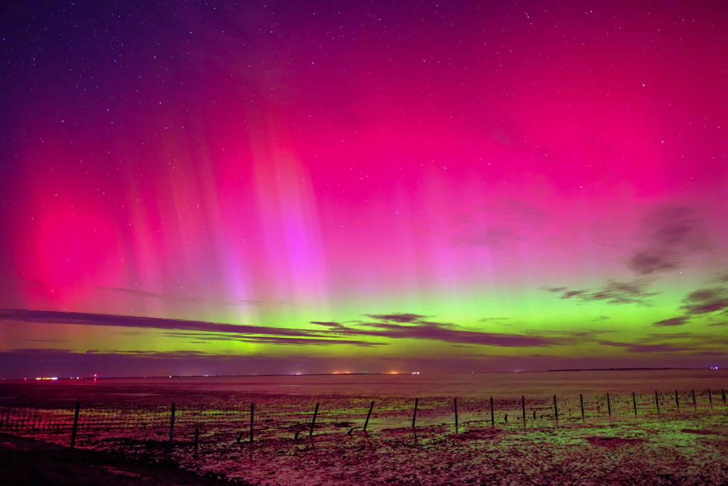 Beschert uns ein Sonnensturm ab Montag Polarlichter?
