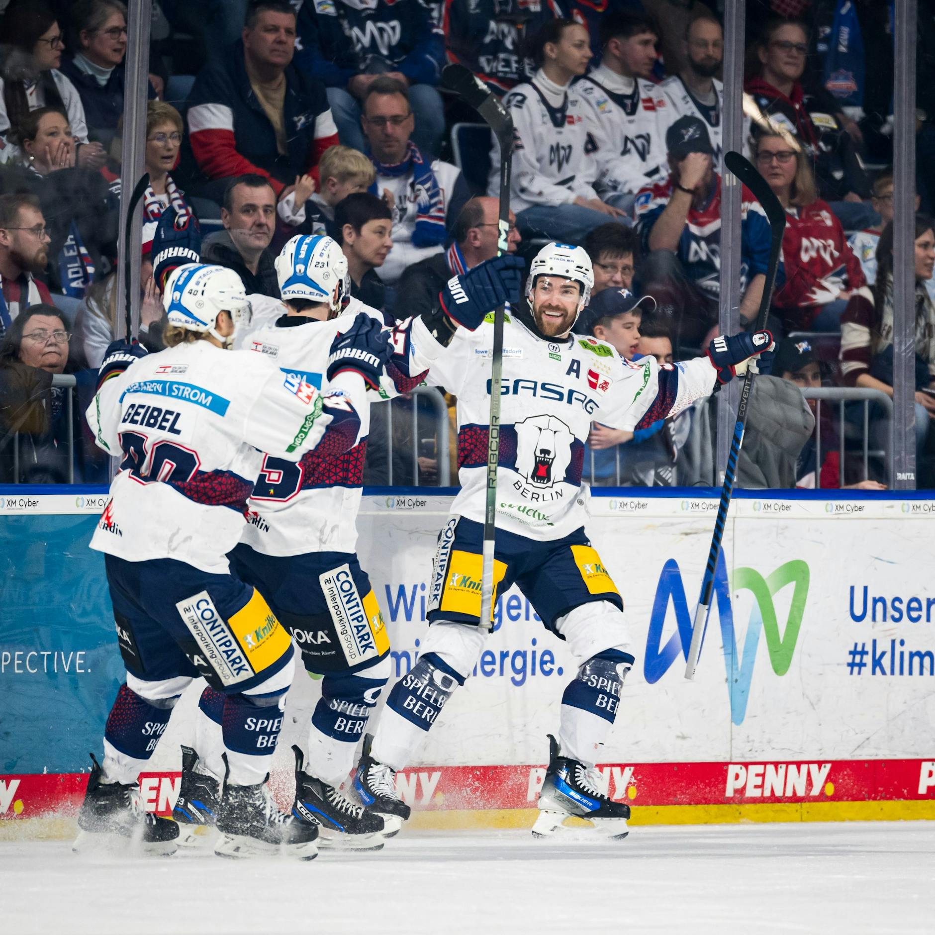 Image - Eisbären Berlin erspielen sich mit einem Sieg in Mannheim drei Matchbälle