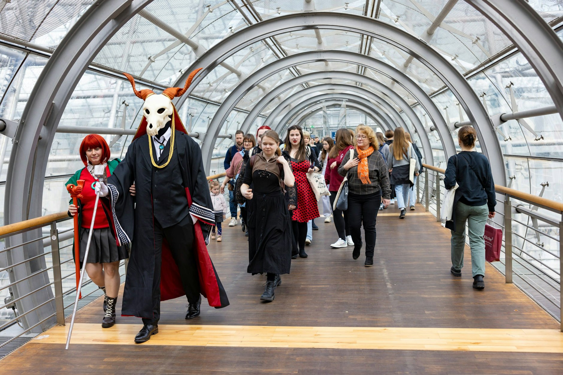 Cosplayer der Manga-Comic-Con auf der Leipziger Buchmesse&nbsp;